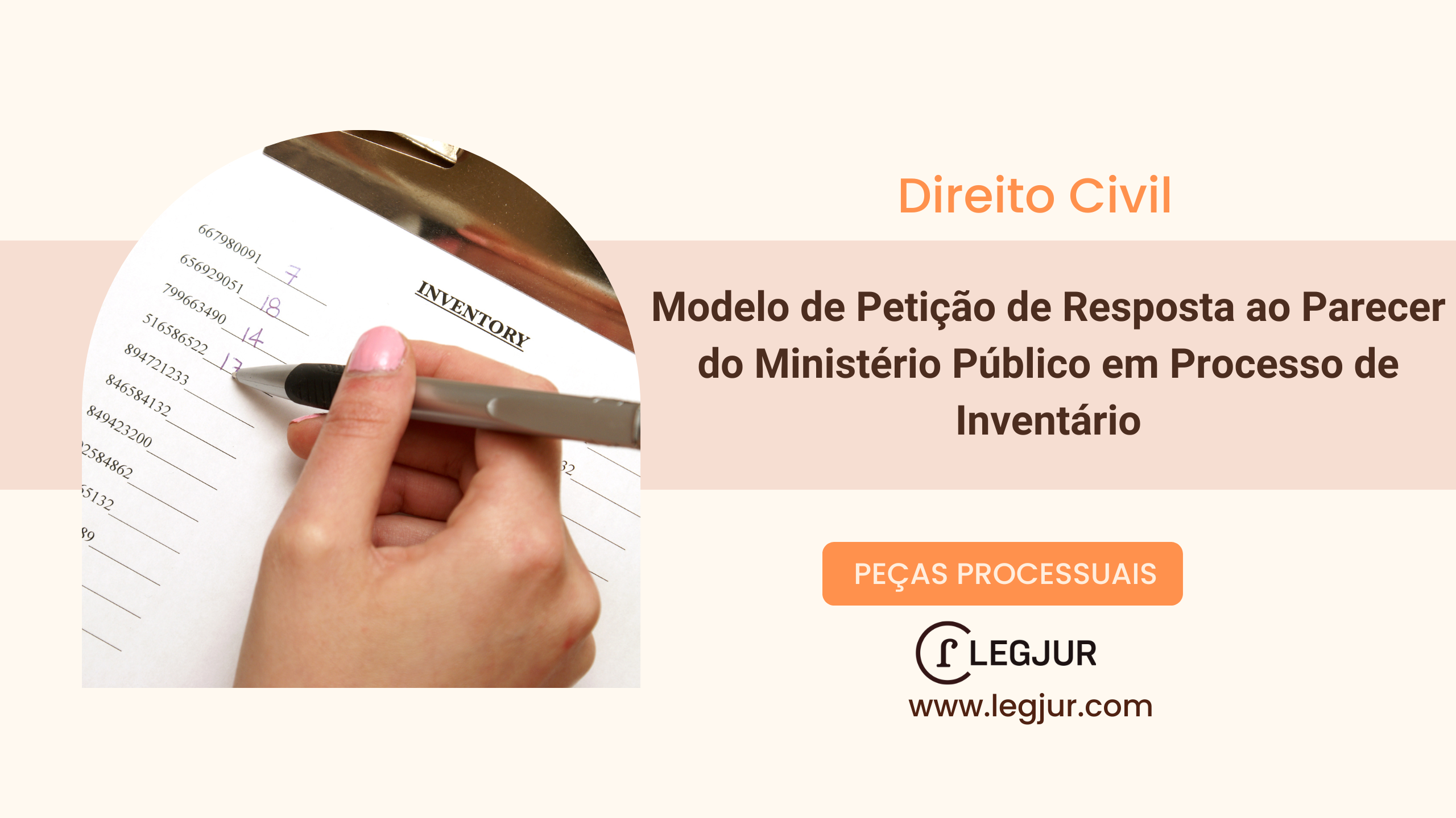 Modelo de Petição de Resposta ao Parecer do Ministério Público em Processo de Inventário