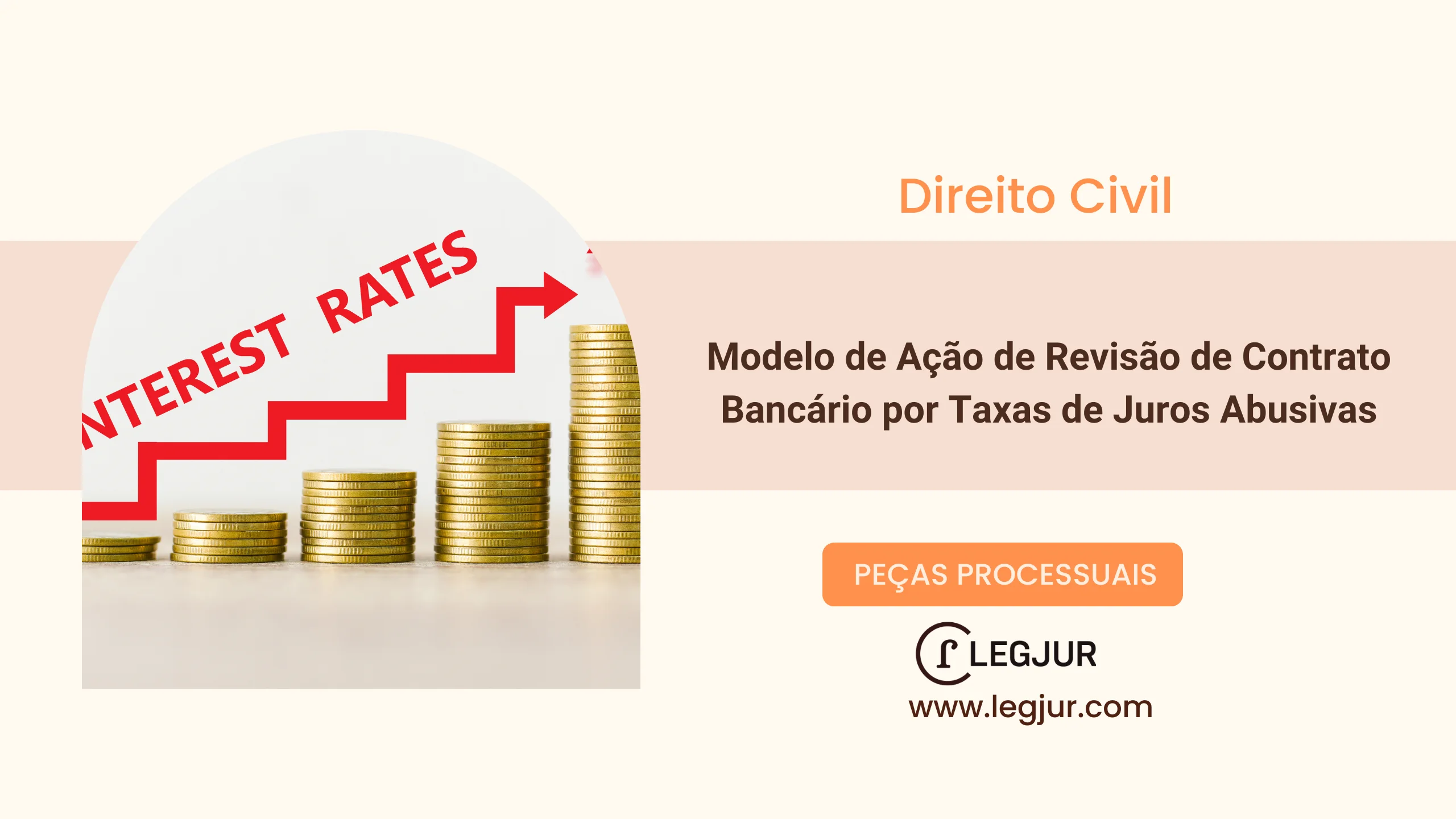 Modelo de Ação de Revisão de Contrato Bancário por Taxas de Juros Abusivas