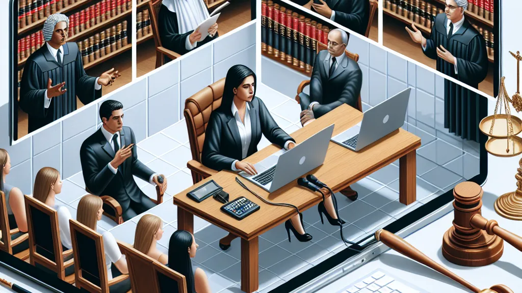 Desafios e estratégias para a efetivação prática de audiências virtuais no processo judicial brasileiro com base em fundamentos constitucionais, legais e atuação advocatícia