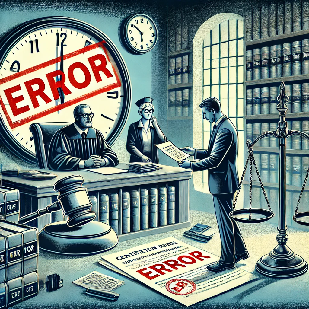 Tempestividade Recursal: Importância e Consequências dos Erros de Certificação