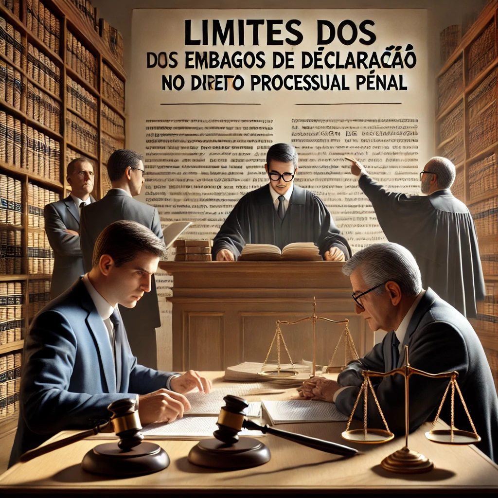 Incabibilidade de Embargos de Declaração em Decisão Sem Obscuridade, Contradição, Omissão ou Ambiguidade Conforme Art. 619 do CPP