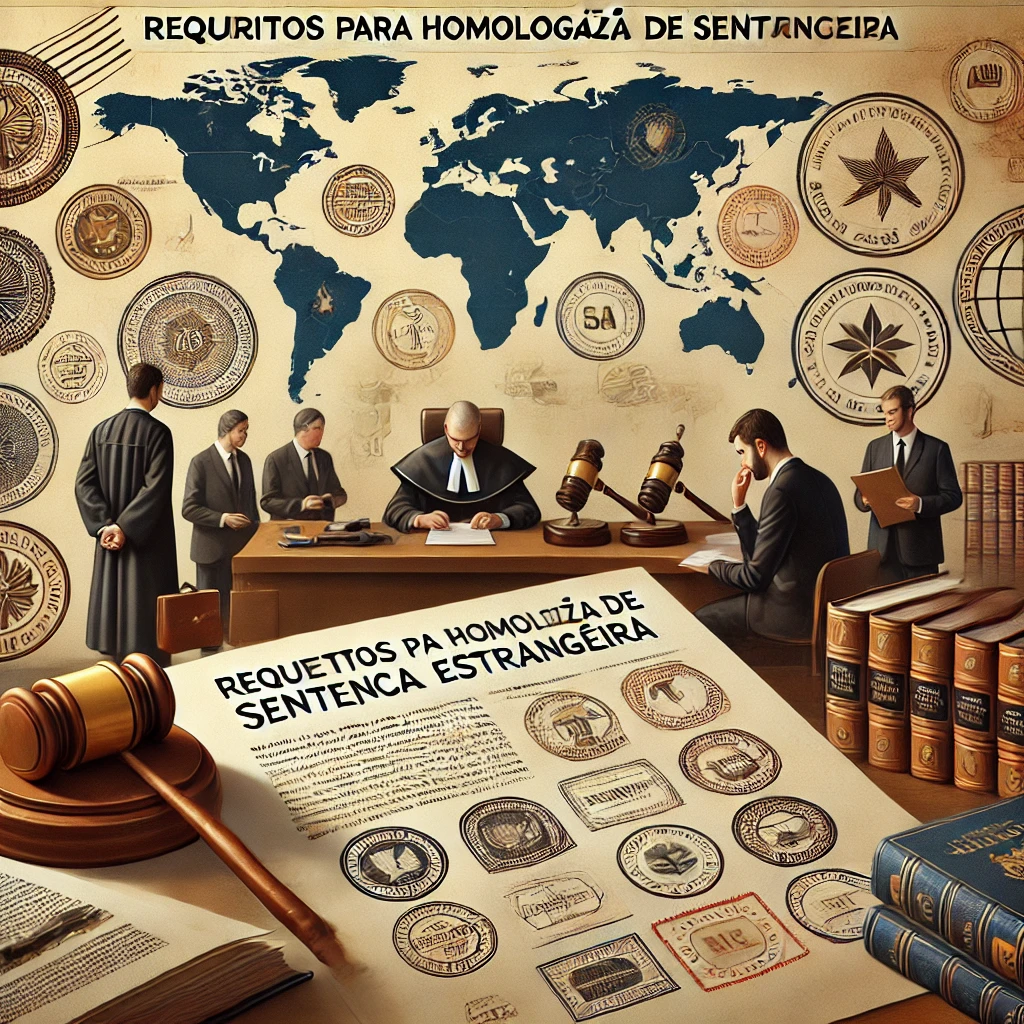 Requisito de citação válida e comprovação por oficial de justiça para homologação de sentença estrangeira pelo Superior Tribunal de Justiça