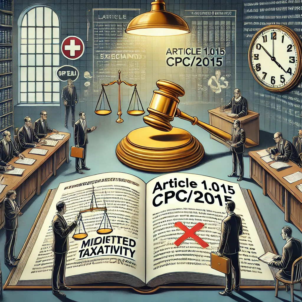 A Taxatividade Mitigada do Rol do Art. 1.015 do CPC/2015