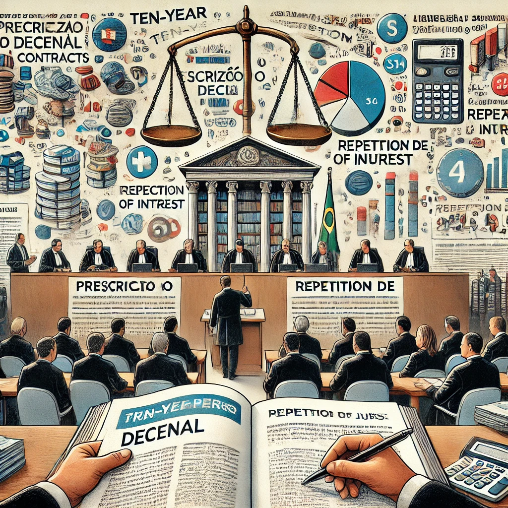 Prescrição Decenal em Contratos de Financiamento e Repetição de Juros