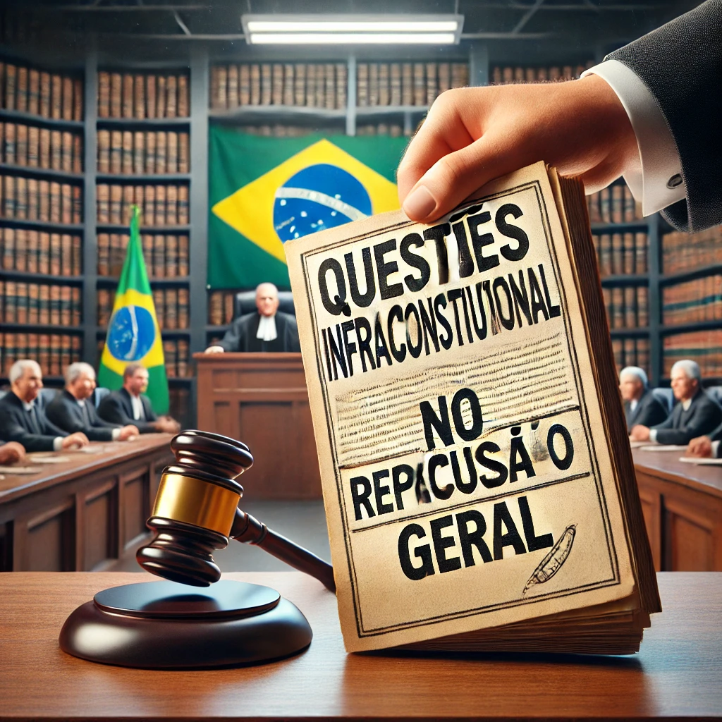 Ausência de Repercussão Geral em Questões Infraconstitucionais