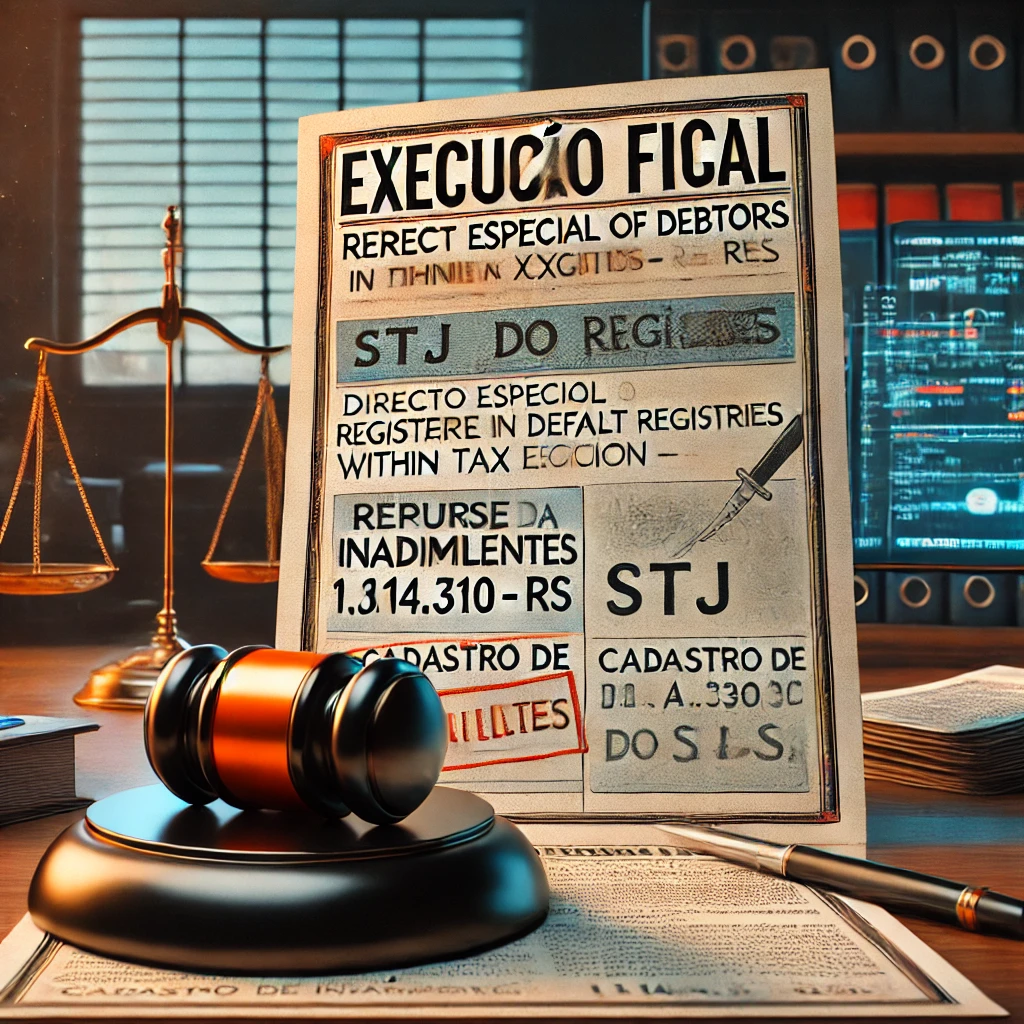 Inscrição Direta de Devedores em Cadastros de Inadimplentes nas Execuções Fiscais: Análise da Tese do STJ no Recurso Especial nº 1.814.310 - RS