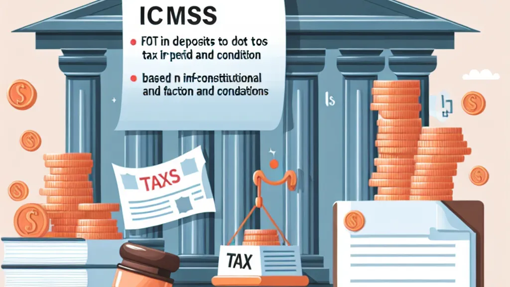 Delimitação da competência do STF sobre exigibilidade do depósito ao FOT em benefícios fiscais de ICMS concedidos por prazo certo e condição, com base em fundamentos infraconstitucionais e fáticos