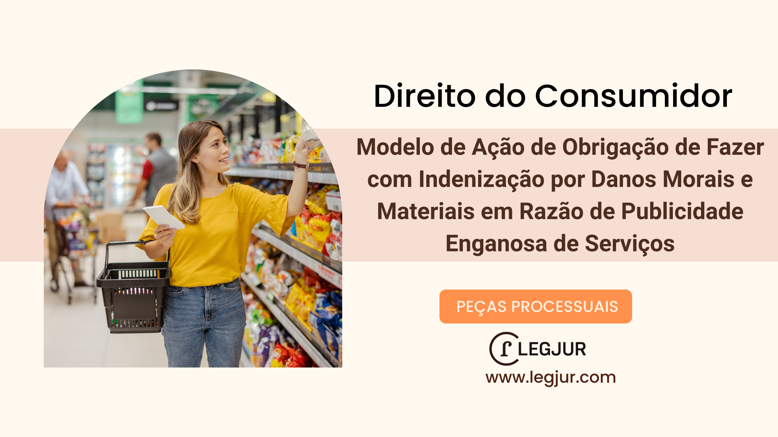 Ação de Obrigação de Fazer com Indenização por Danos Morais e Materiais em Razão de Publicidade Enganosa de Serviços