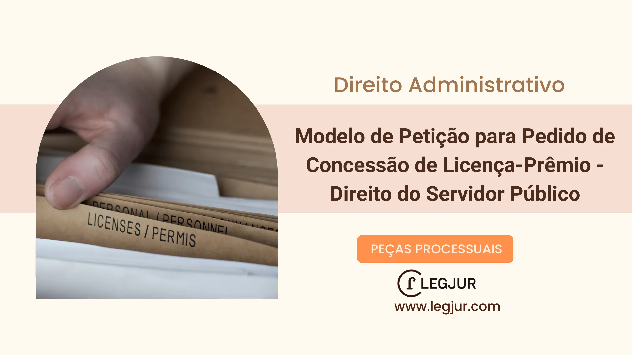 Modelo de Ação Ordinária para Concessão de Licença-Prêmio por Servidor Público com Base na Lei e Jurisprudência