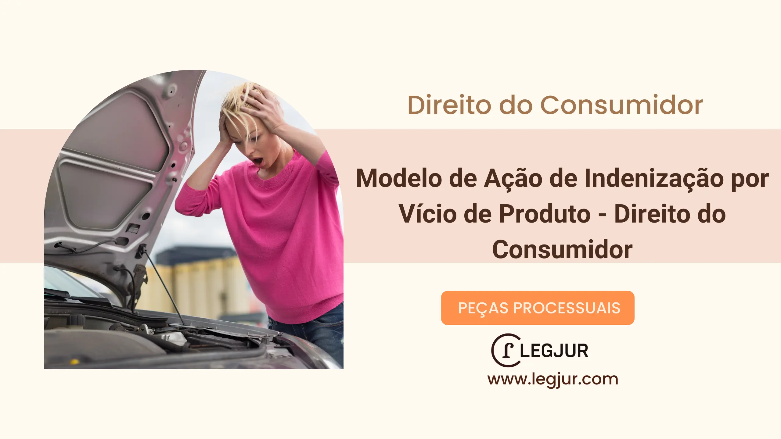 Modelo de Ação de Indenização por Vício de Produto: Pedido de Reparação de Danos Materiais e Morais com Base no Código de Defesa do Consumidor