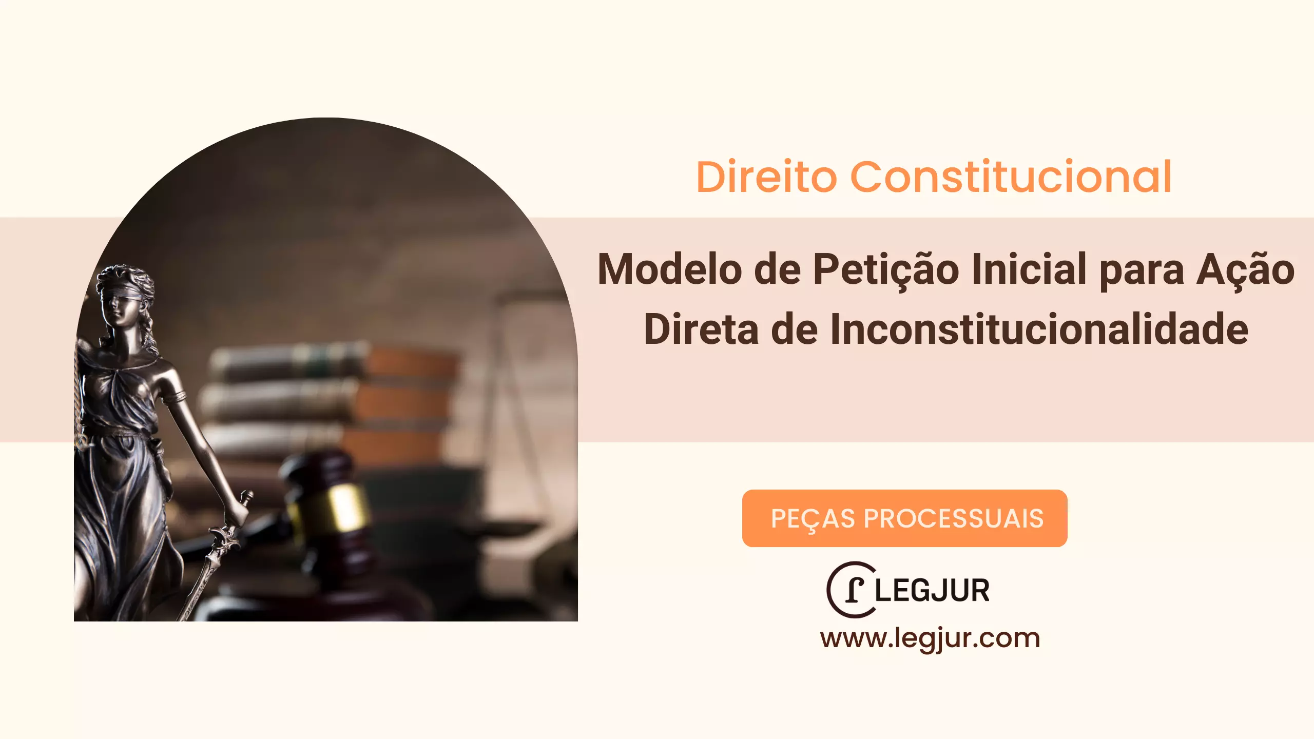 Modelo de Ação Direta de Inconstitucionalidade com Pedido de Medida Cautelar para Suspensão de Norma por Violação à Constituição Federal