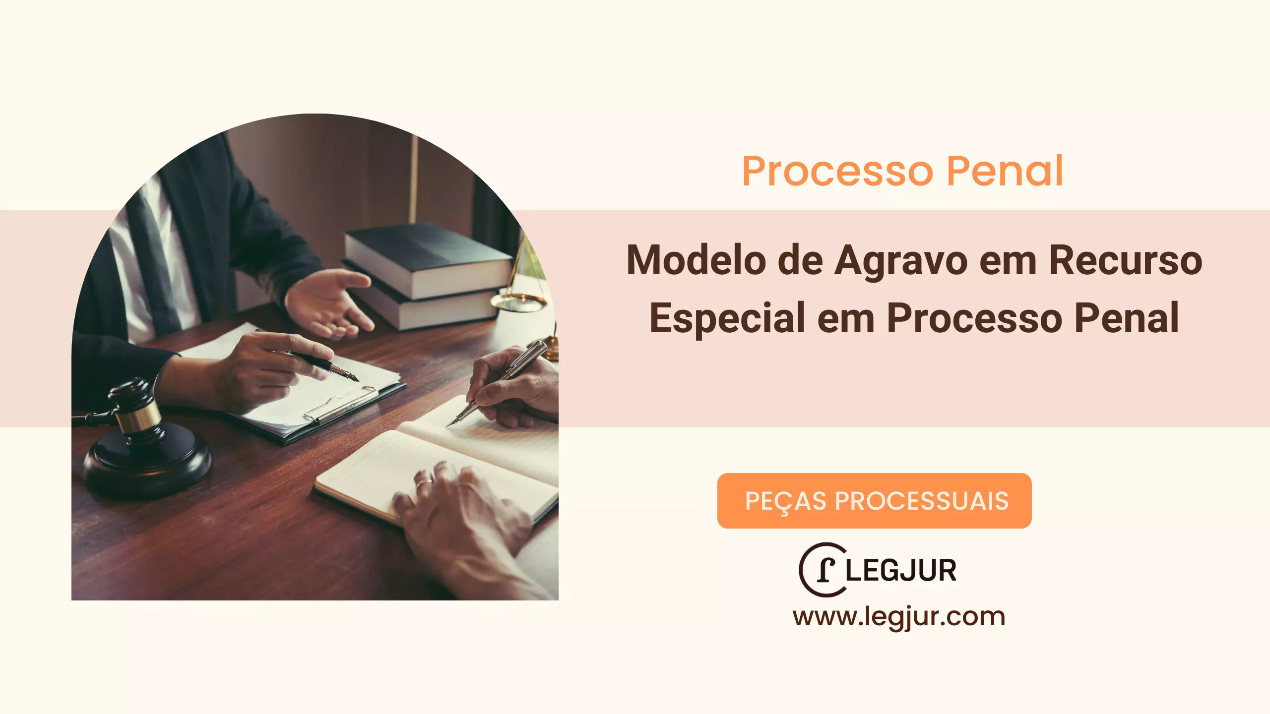 Modelo de Agravo em Recurso Especial em Processo Penal