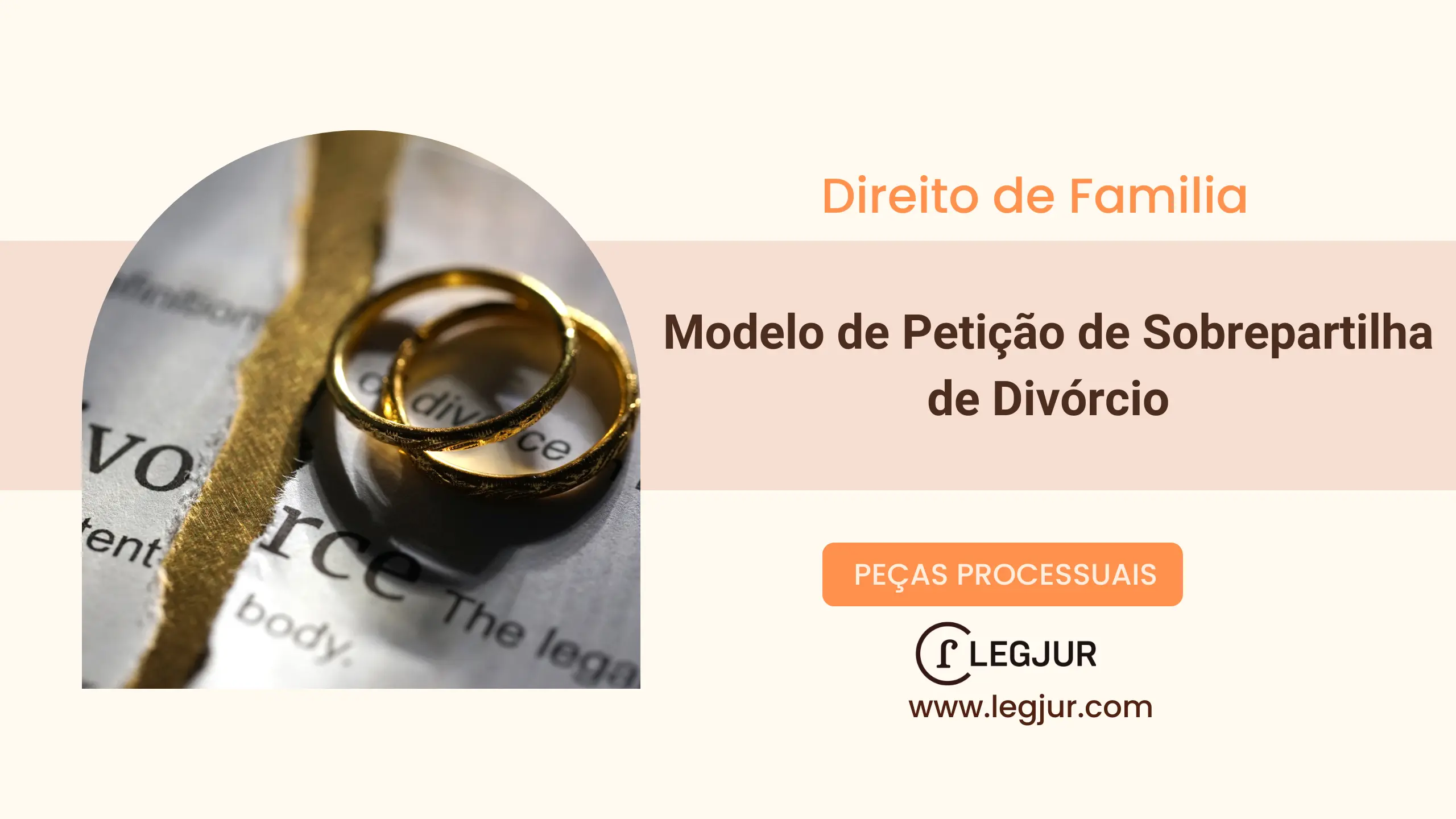 Modelo de Petição de Sobrepartilha de Bens em Divórcio sob Regime de Comunhão Parcial de Bens