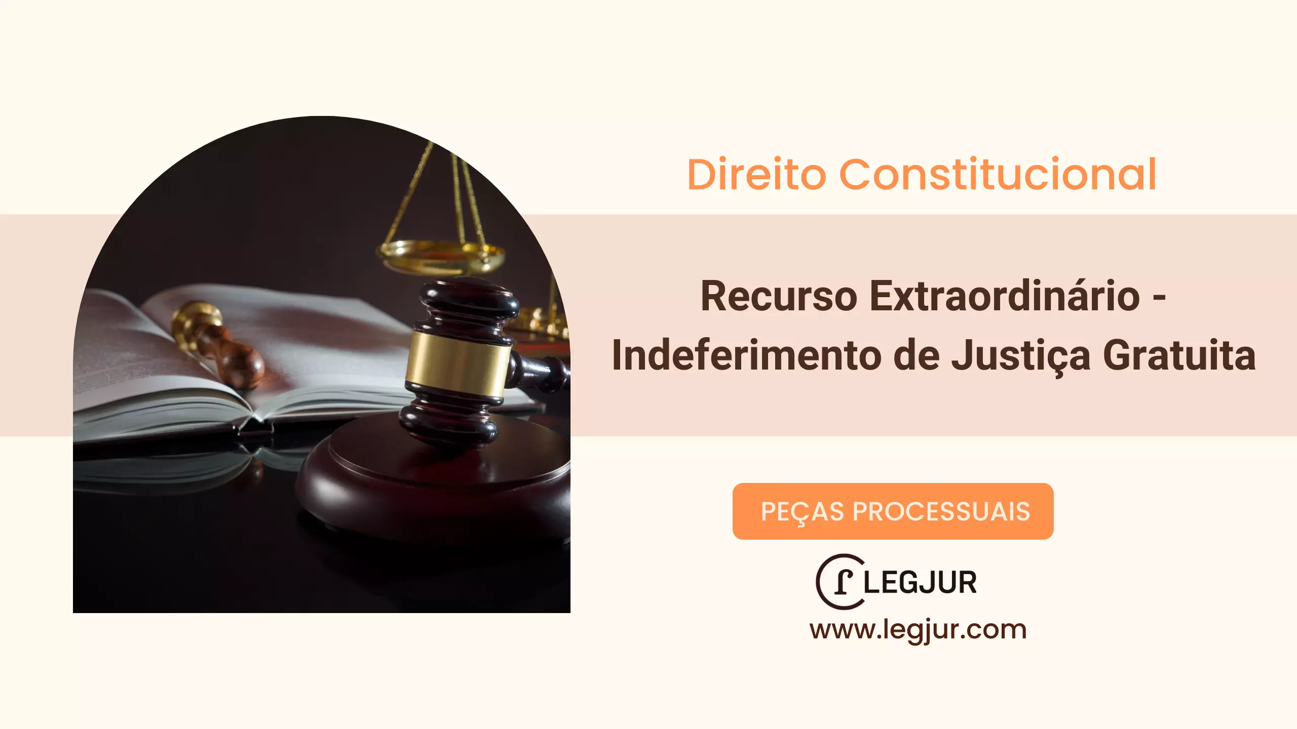 Modelo de Recurso Extraordinário ao STF: Pedido de Reforma de Decisão sobre Justiça Gratuita com Base na Constituição Federal e CPC/2015