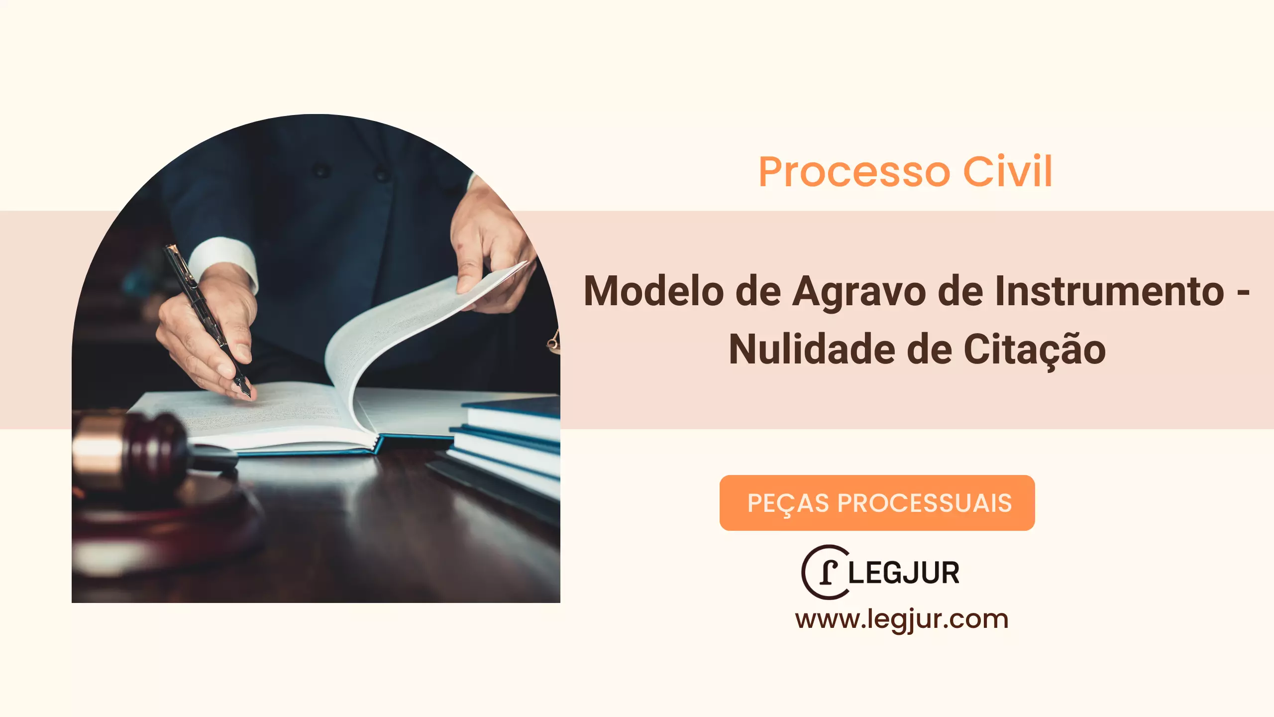 Modelo de Agravo de Instrumento - Nulidade de Citação