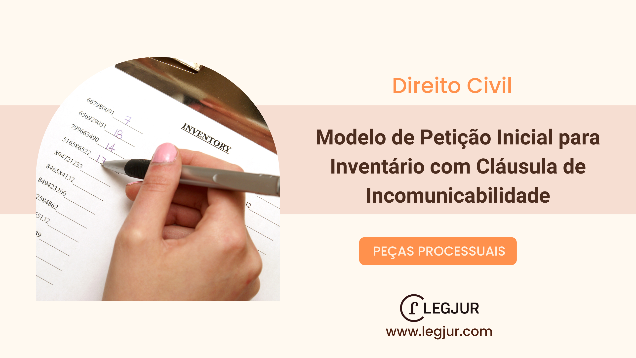 Modelo de Petição Inicial para Inventário com Cláusula de Incomunicabilidade