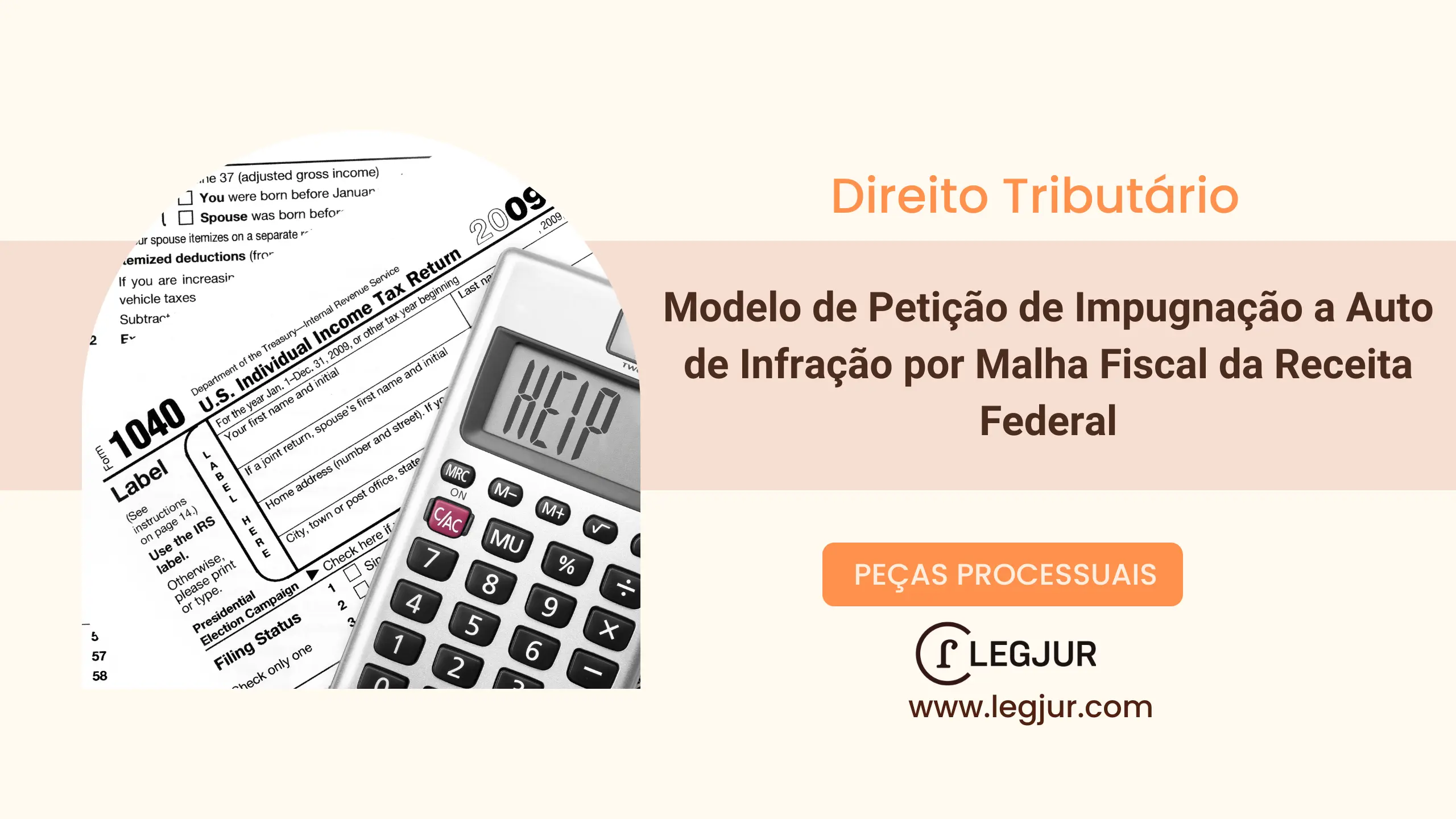 Modelo de Petição de Impugnação a Auto de Infração por Malha Fiscal da Receita Federal