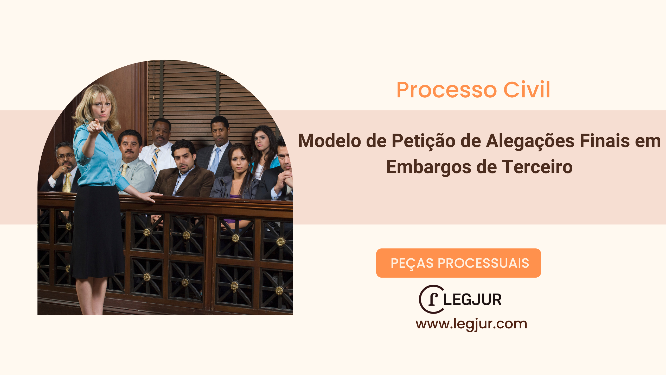 Modelo de Petição de Alegações Finais em Embargos de Terceiro