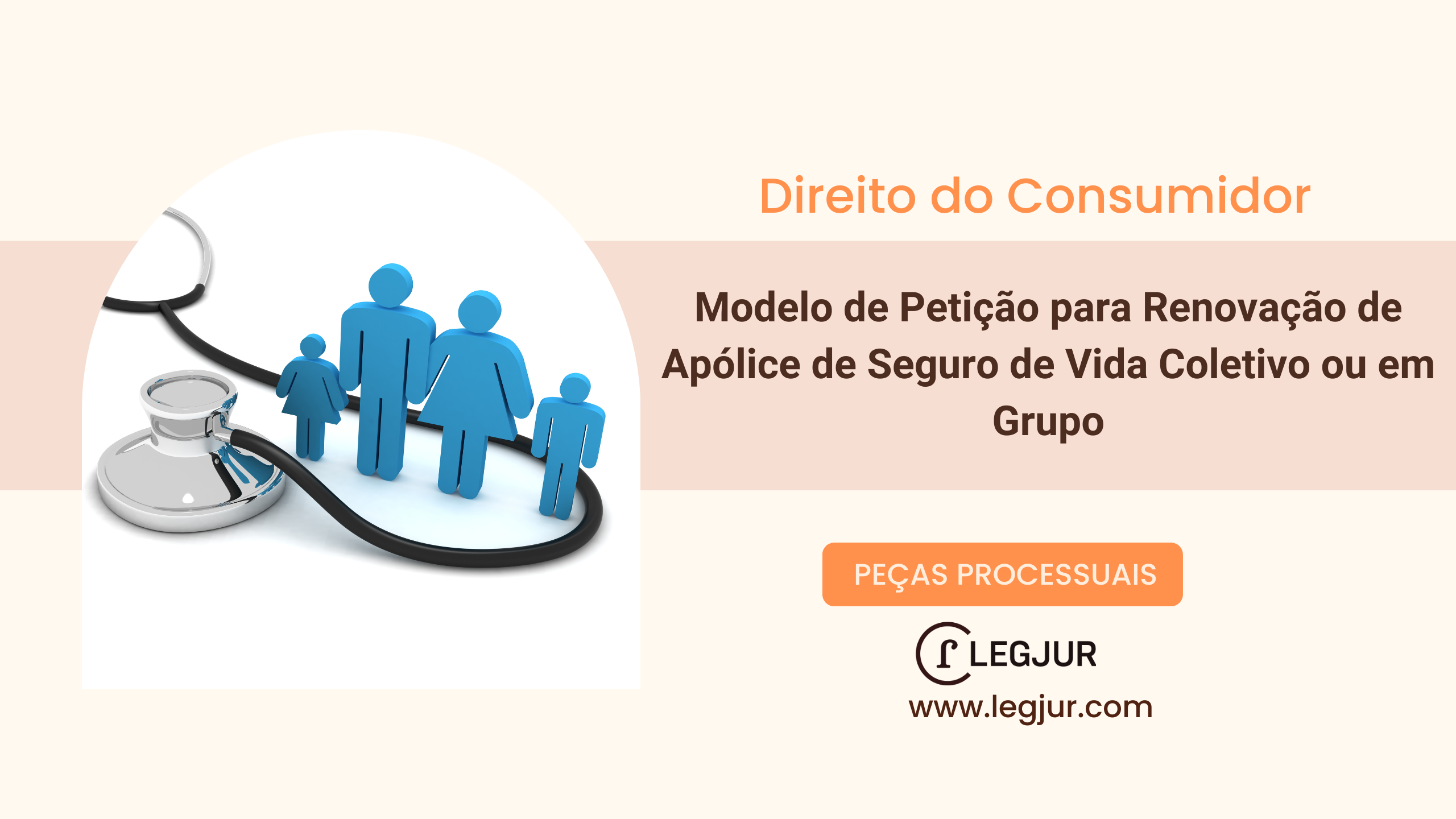 Modelo de Petição para Renovação de Apólice de Seguro de Vida Coletivo ou em Grupo