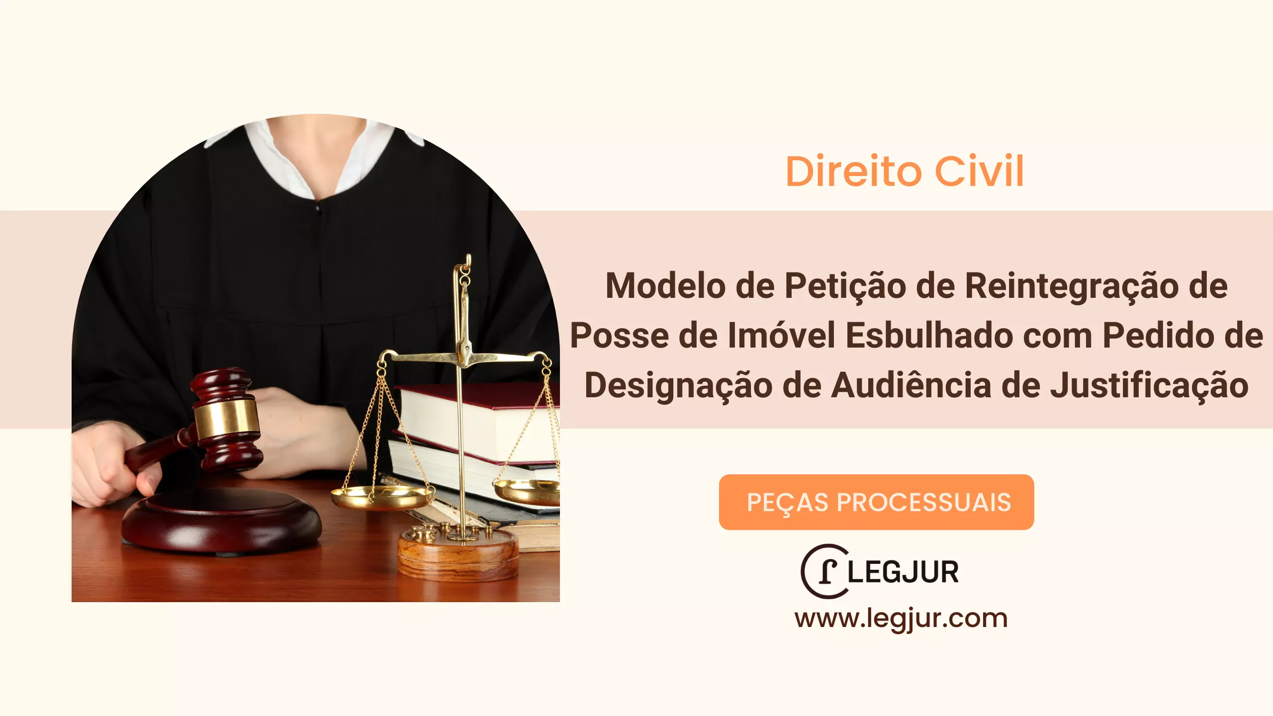 Modelo de Ação de Reintegração de Posse com Pedido de Audiência de Justificação em Face de Réu Não Identificado