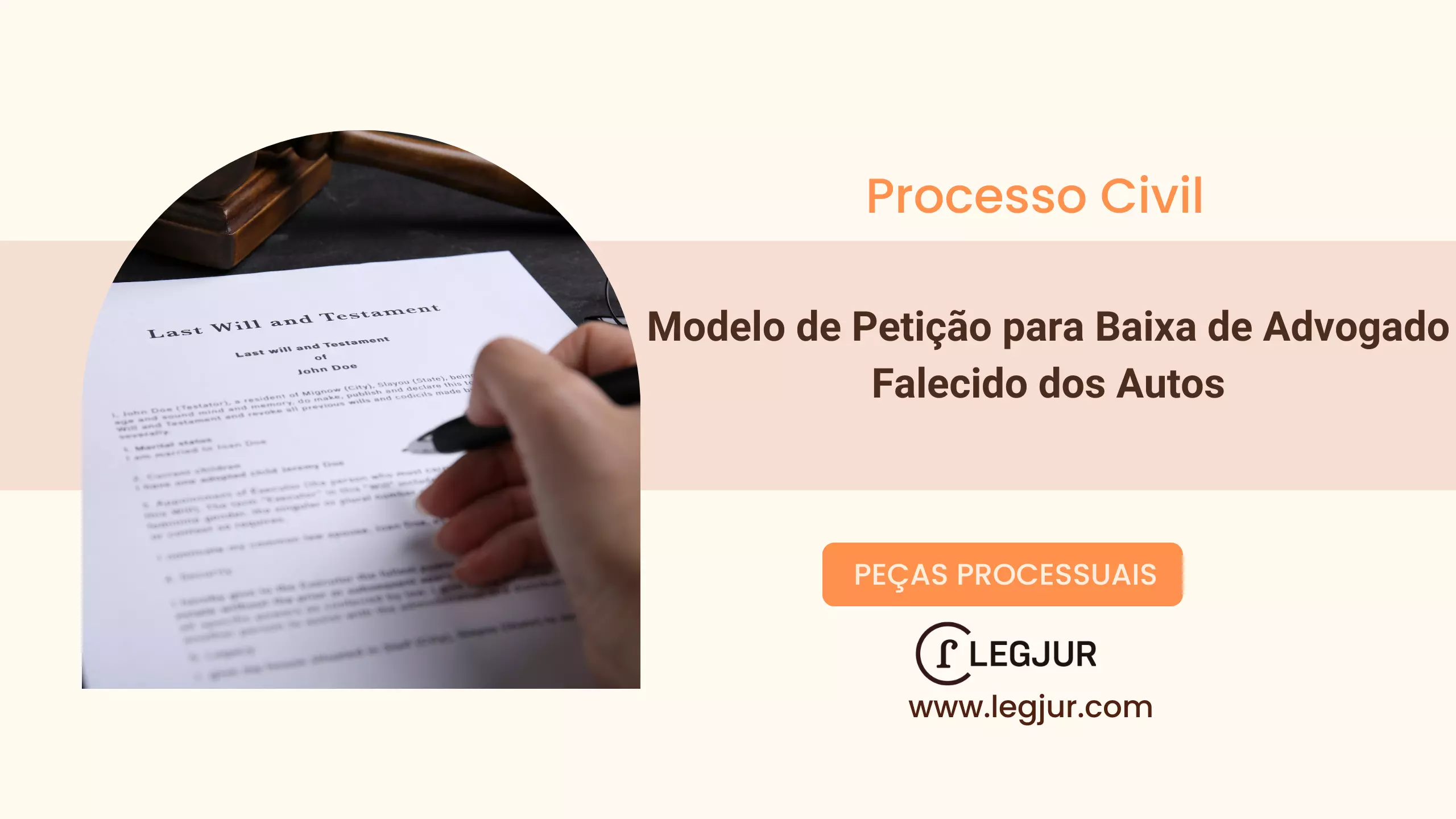 Modelo de Petição para Baixa de Advogado Falecido dos Autos