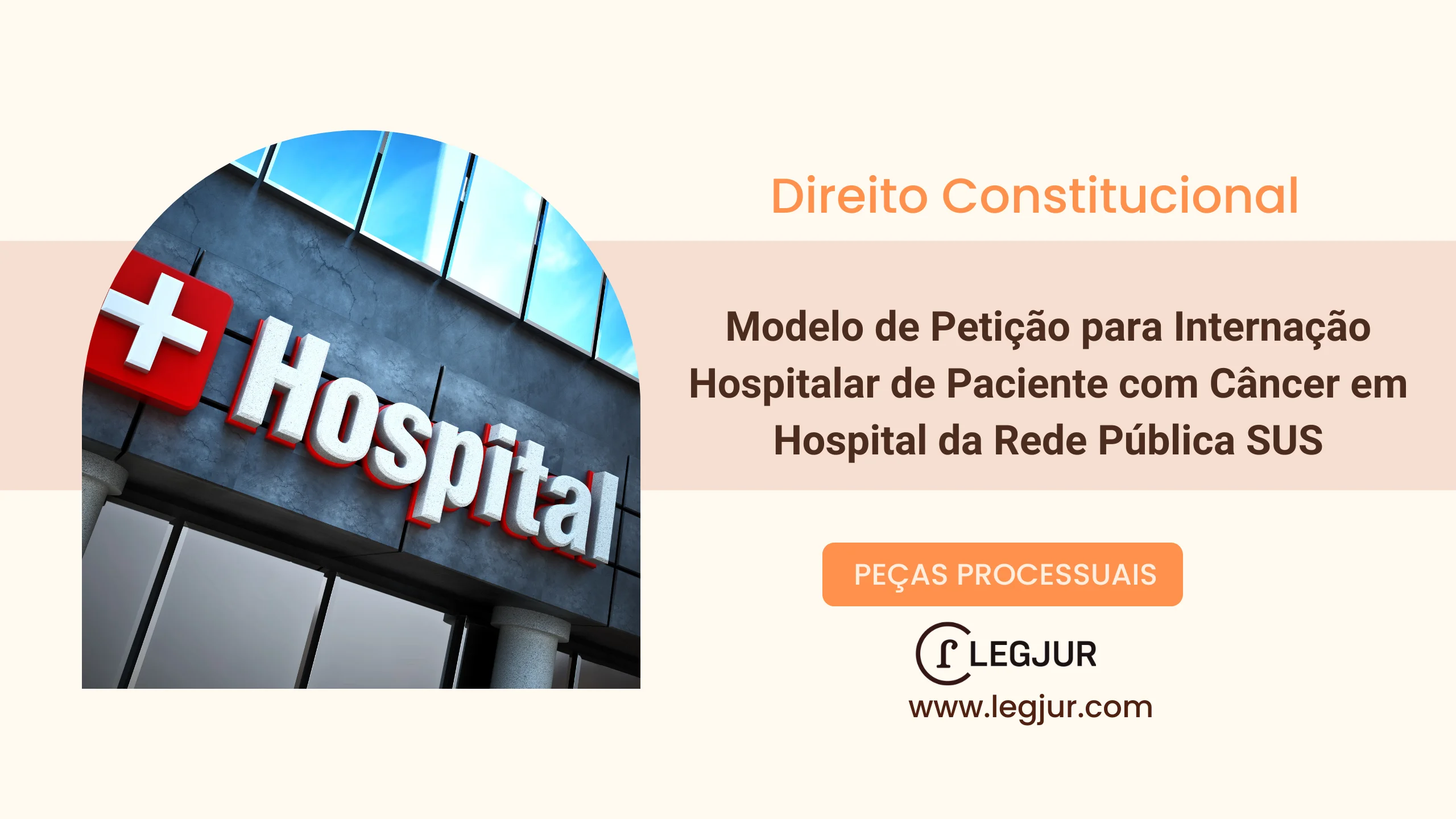 Modelo de Petição para Internação Hospitalar de Paciente com Câncer em Hospital da Rede Pública SUS