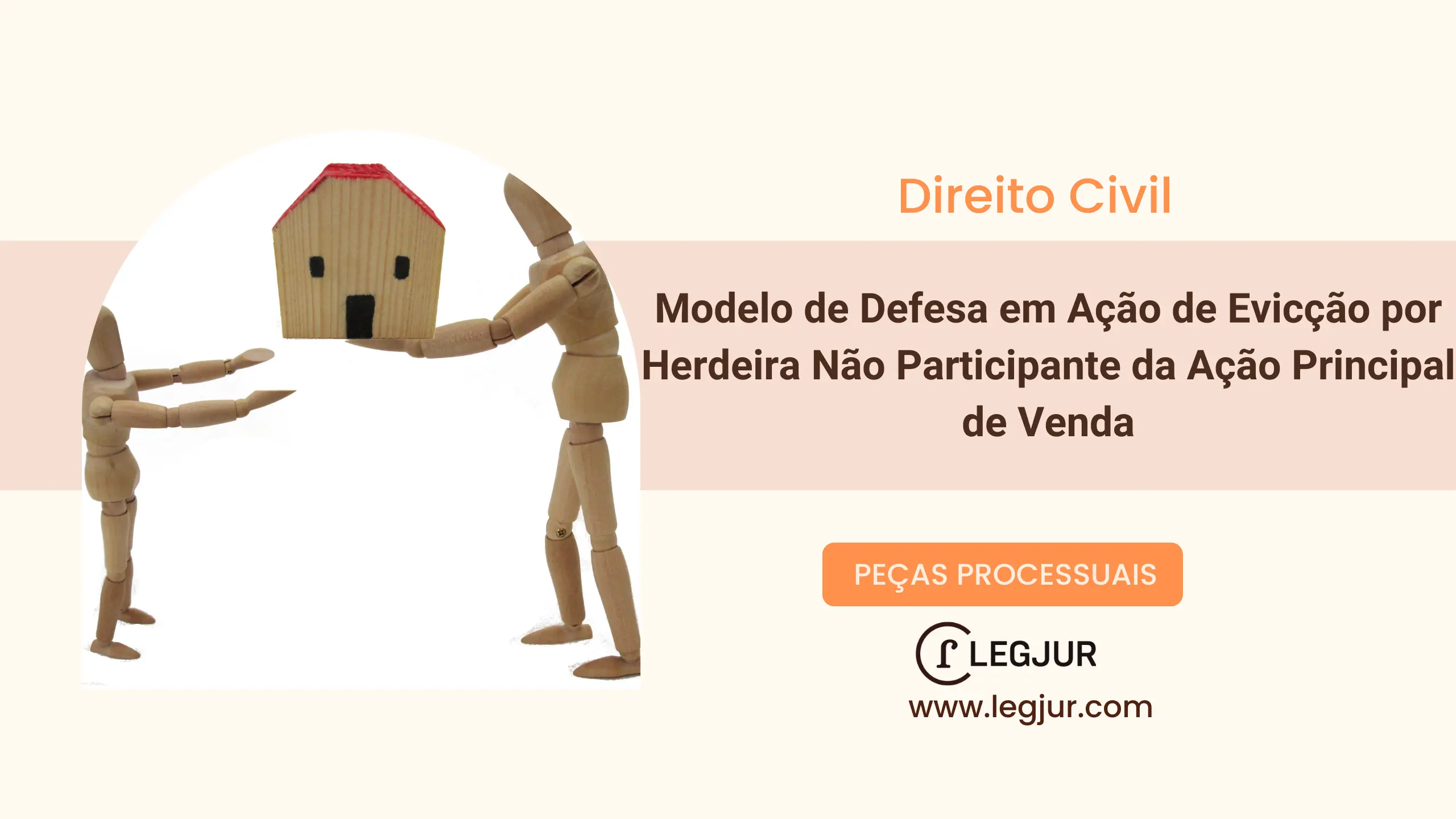 Modelo de Defesa em Ação de Evicção por Herdeira Não Participante da Ação Principal de Venda