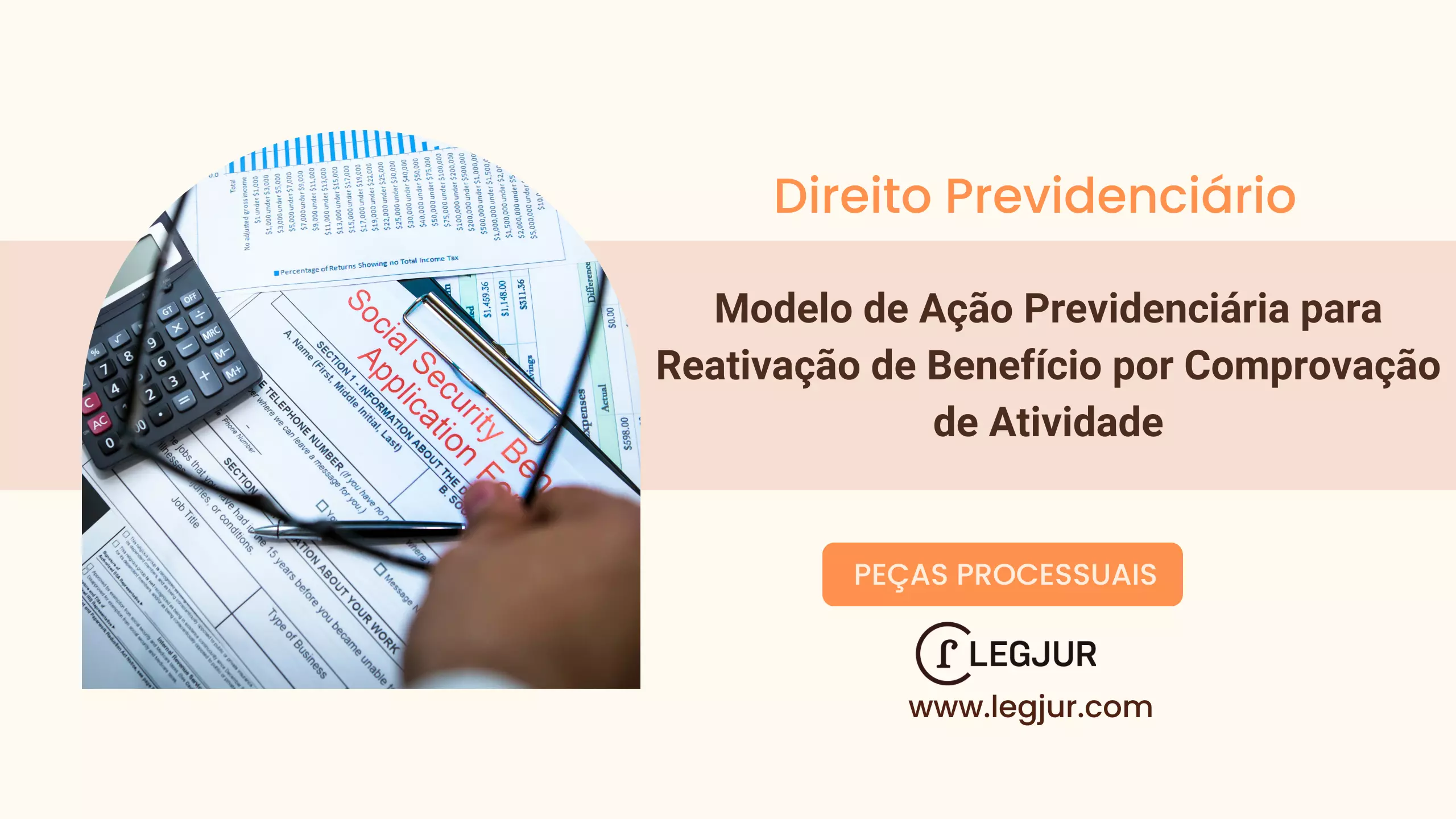 Modelo de Ação Previdenciária para Reativação de Benefício por Comprovação de Atividade