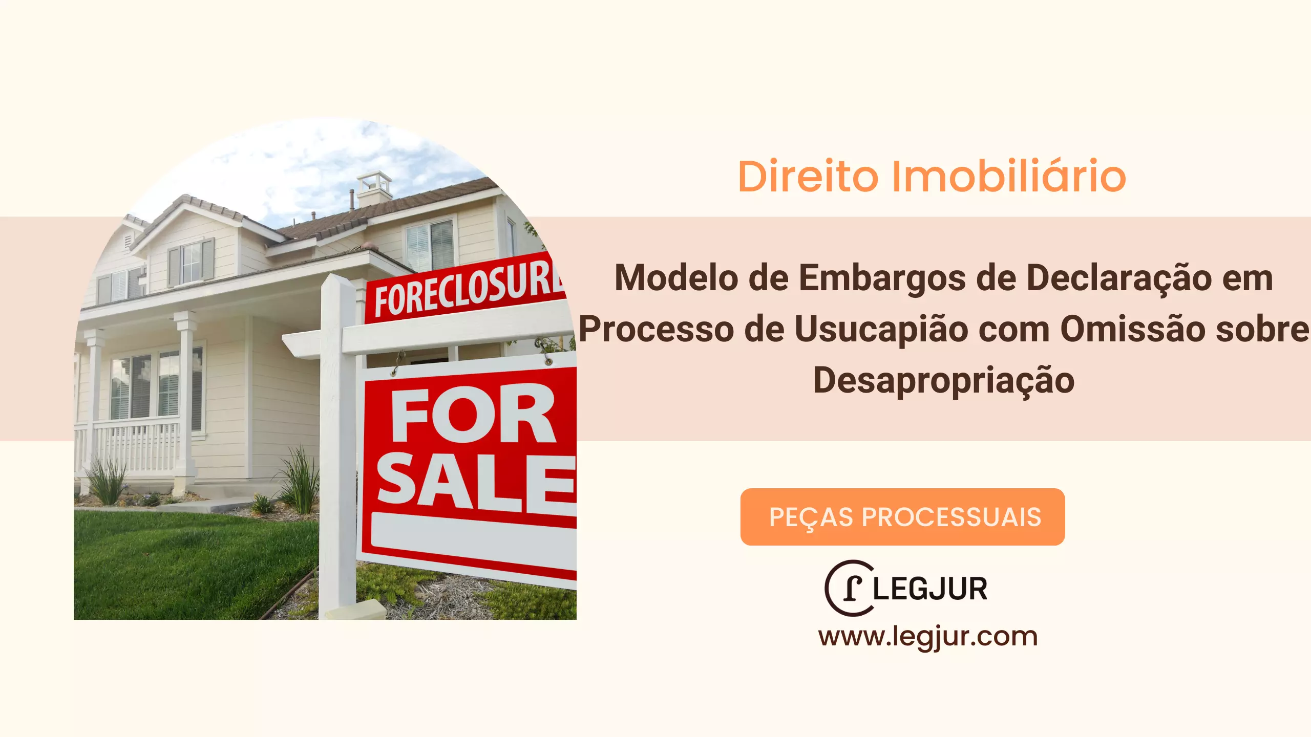 Modelo de Embargos de Declaração em Processo de Usucapião com Omissão sobre Desapropriação