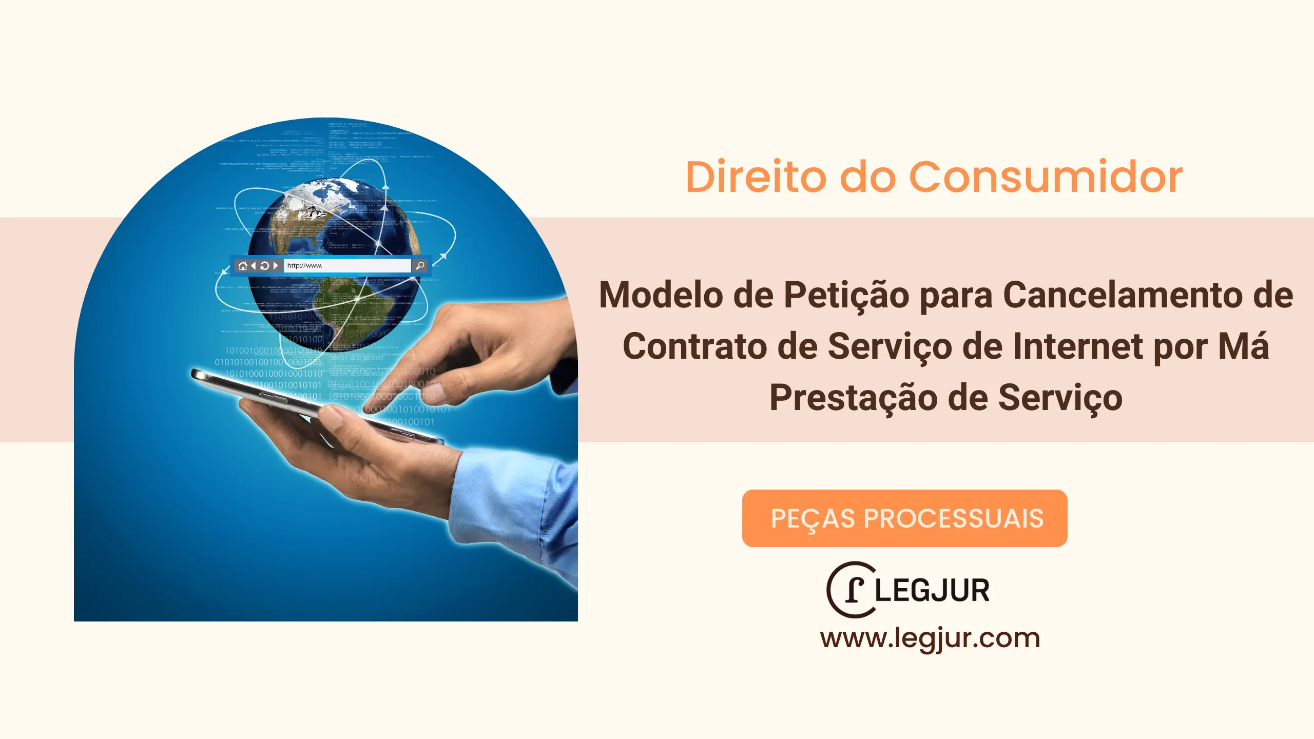 Modelo de Petição Inicial para Cancelamento de Contrato de Serviço de Internet por Má Prestação de Serviço