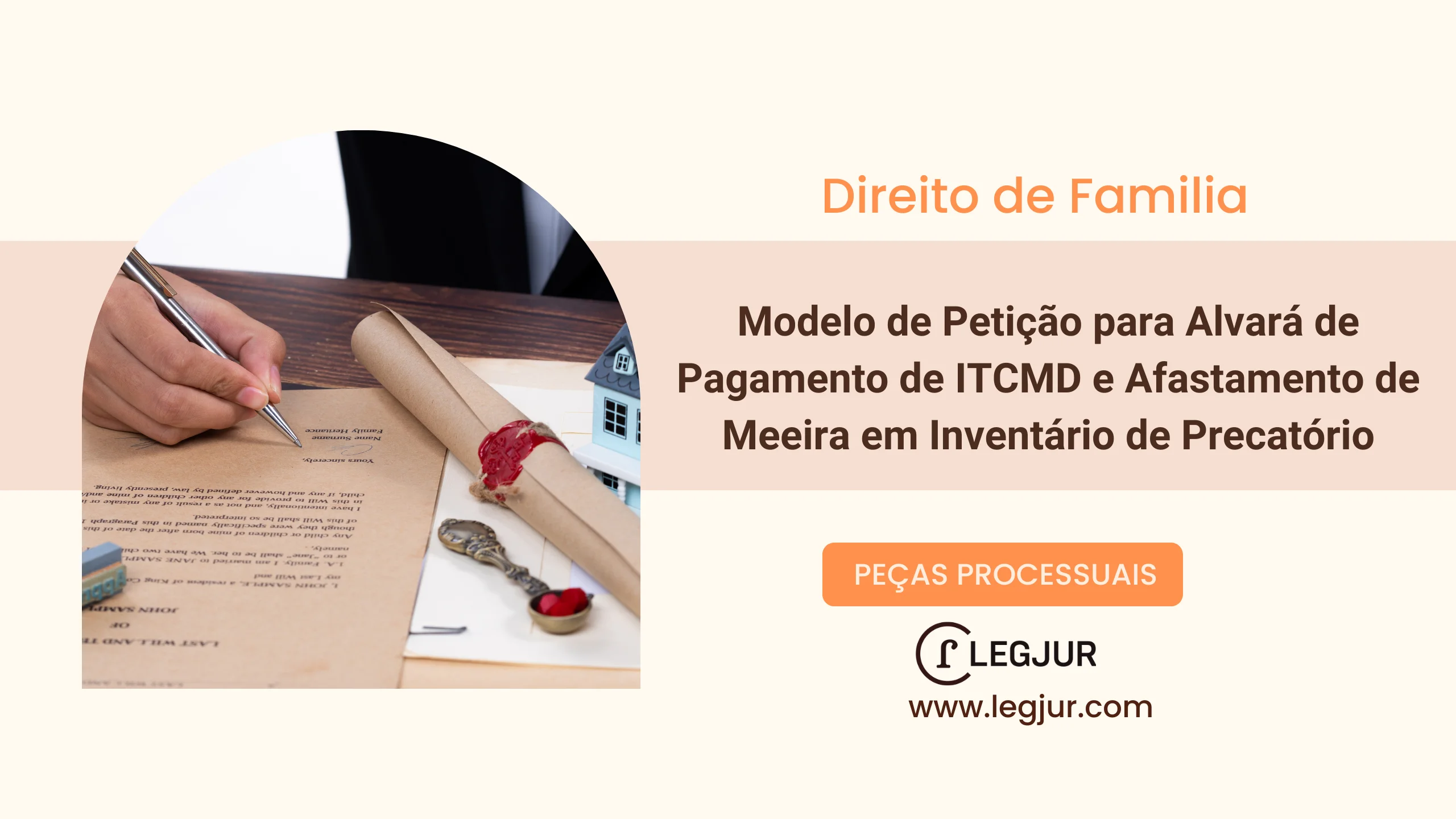 Modelo de Petição para Alvará de Pagamento de ITCMD e Afastamento de Meeira em Inventário de Precatório