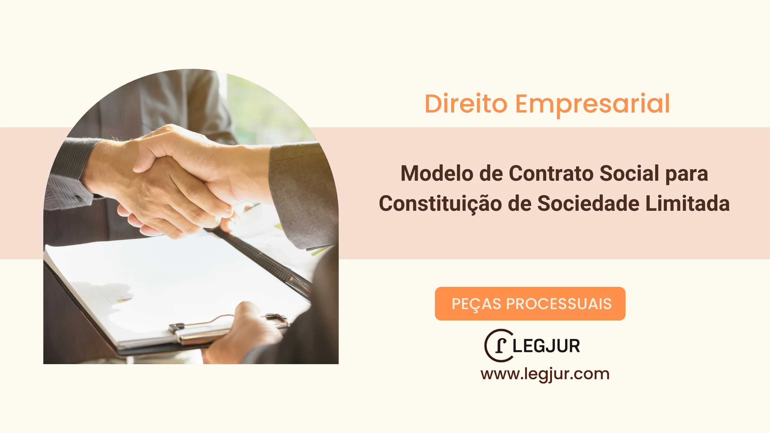 Modelo de Contrato Social de Sociedade Limitada para Comércio de Produtos Eletrônicos