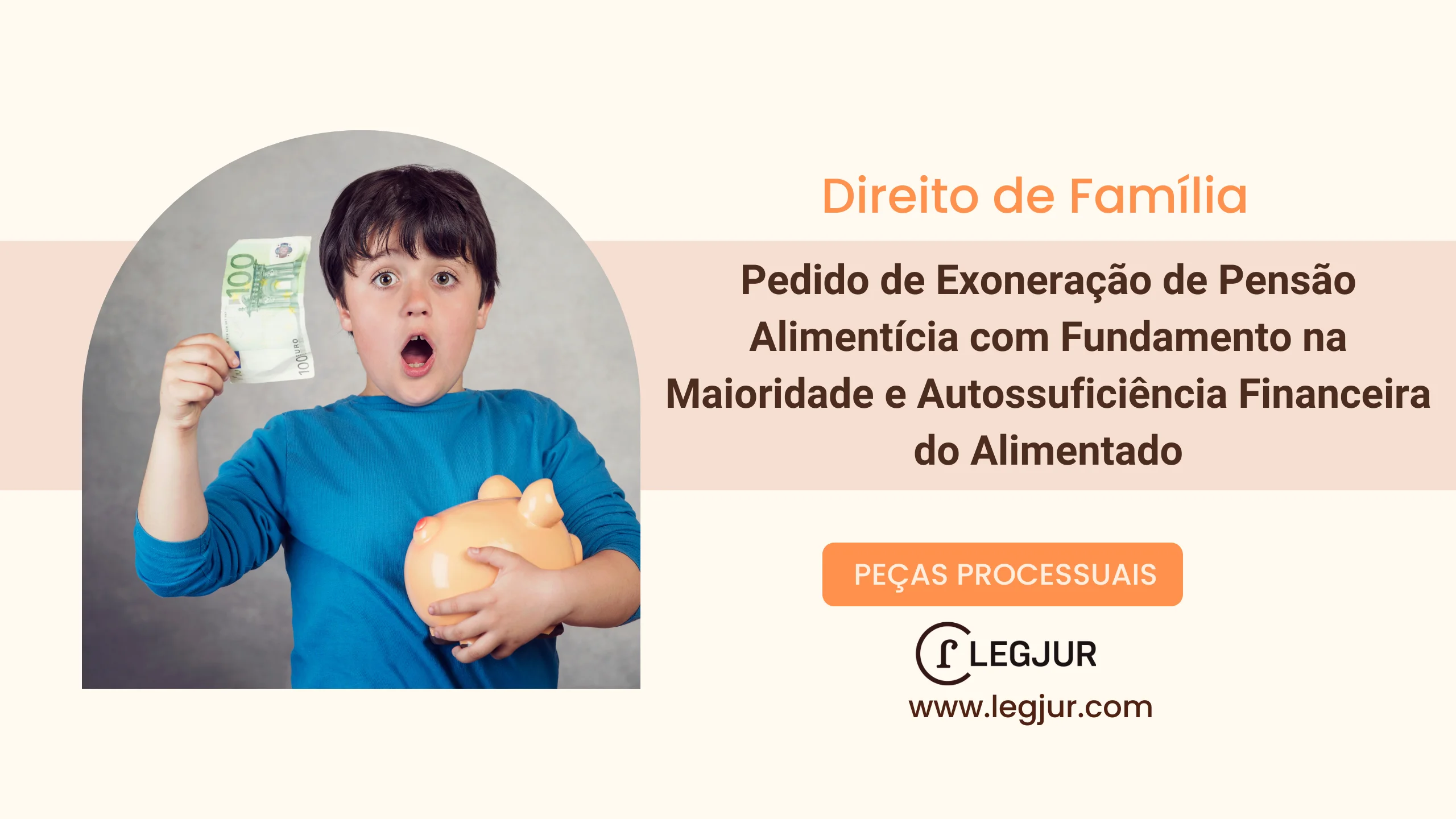Modelo de Pedido de Exoneração de Pensão Alimentícia em Razão de Maioridade e Independência Financeira do Alimentando