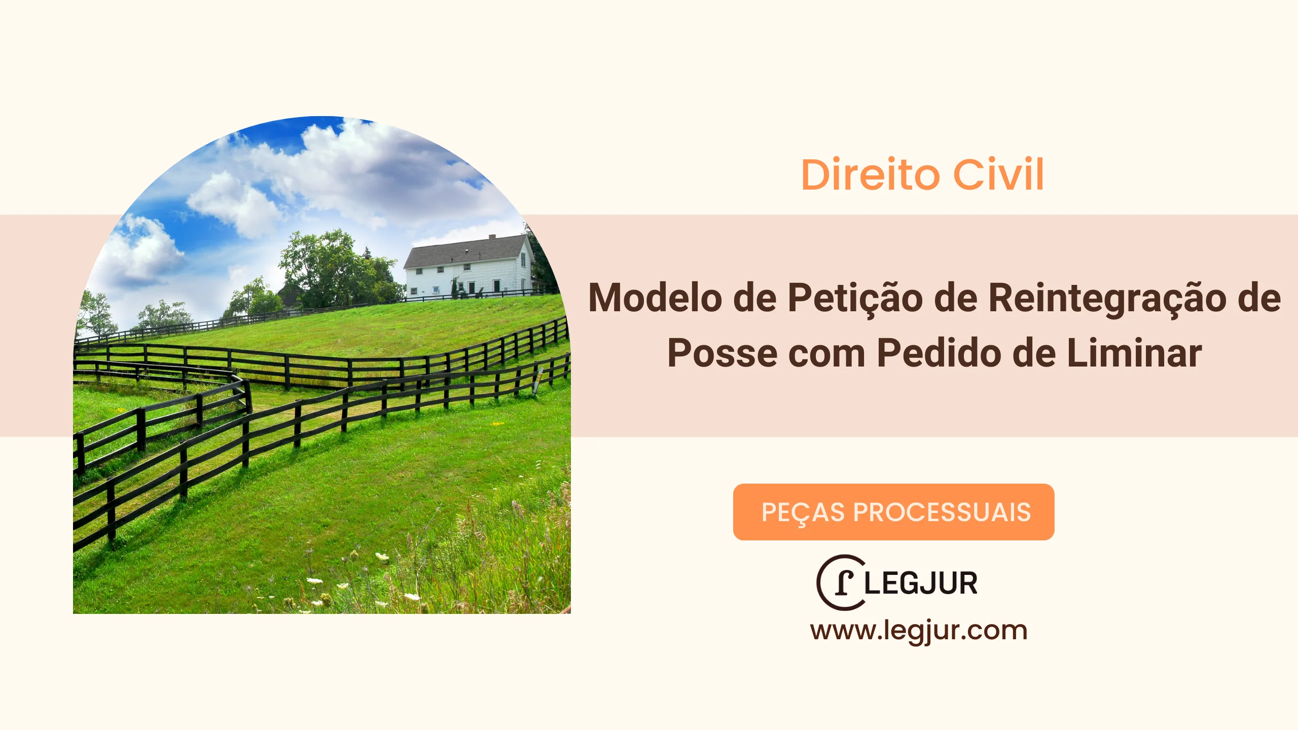 Modelo de Petição de Reintegração de Posse com Pedido de Liminar