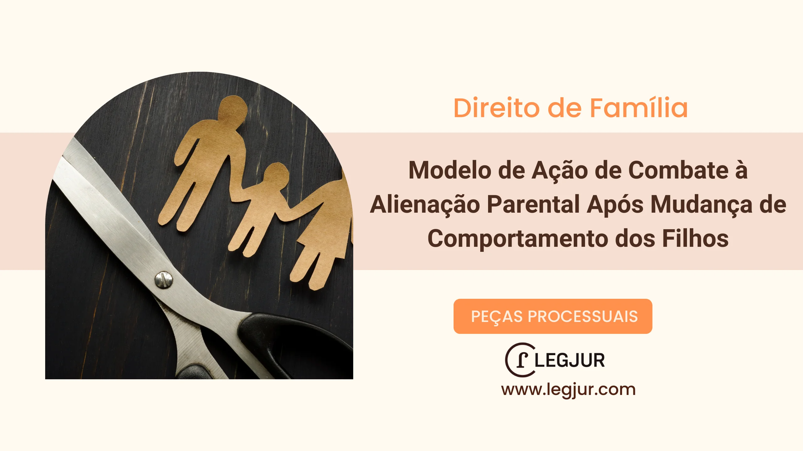 Modelo de Ação de Combate à Alienação Parental Após Mudança de Comportamento dos Filhos