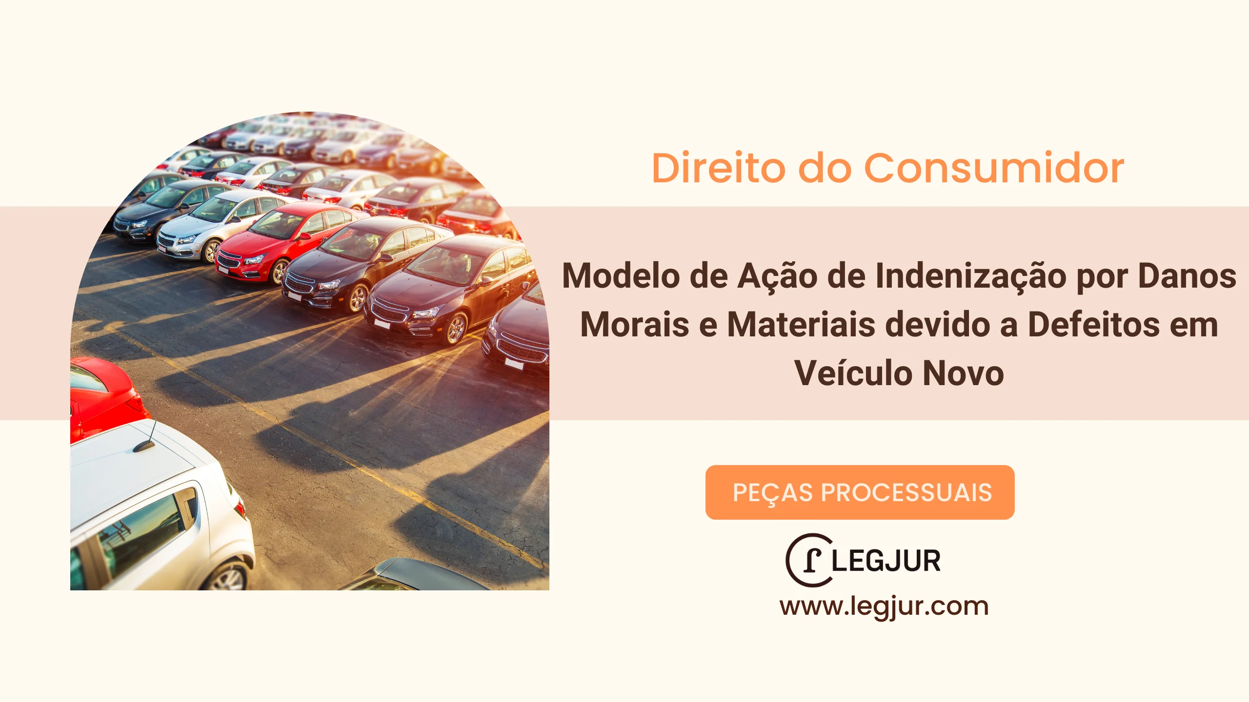 Modelo de Ação de Indenização por Danos Morais e Materiais devido a Defeitos em Veículo Novo