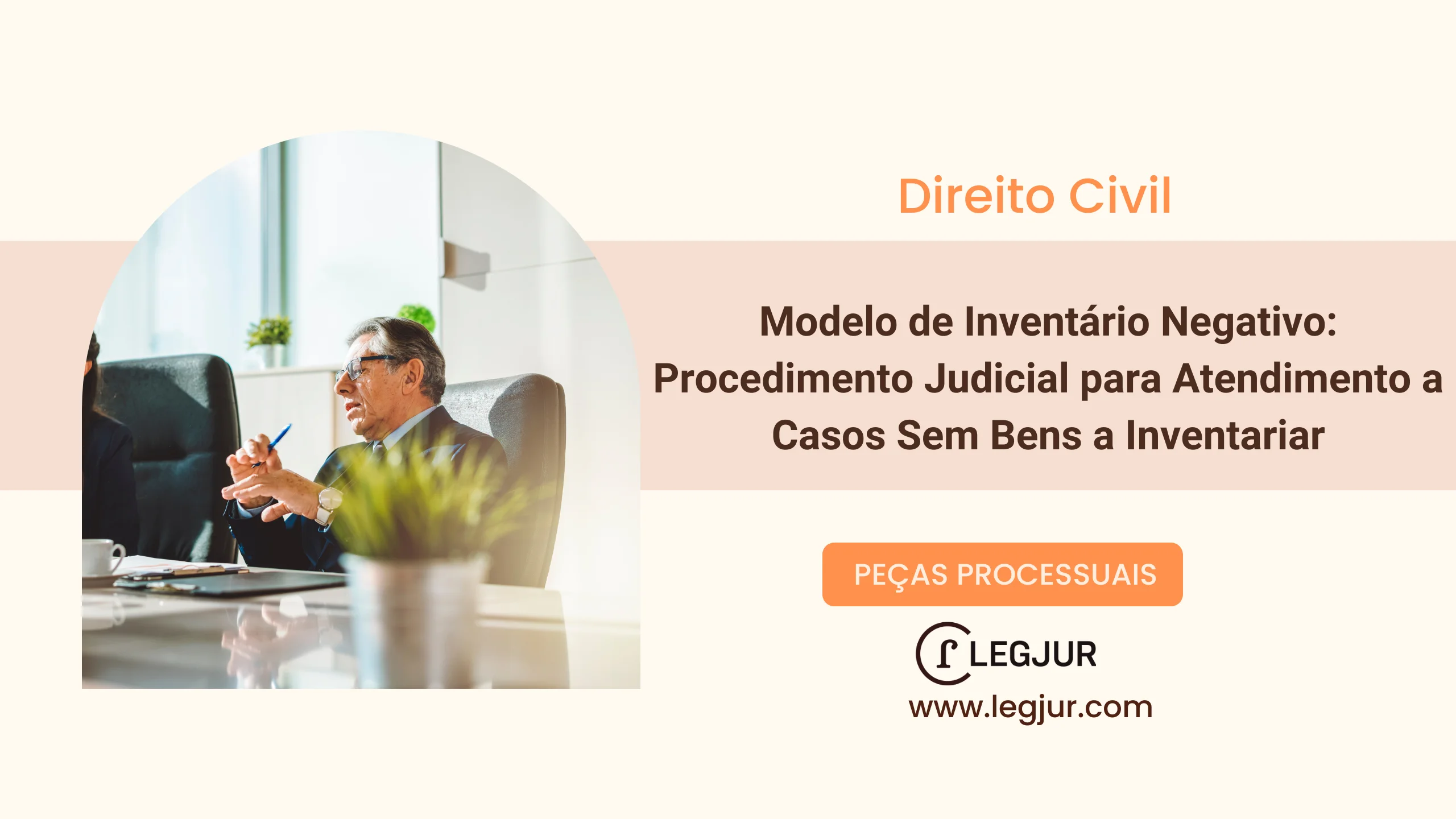 Modelo de Inventário Negativo: Procedimento Judicial para Atendimento a Casos Sem Bens a Inventariar