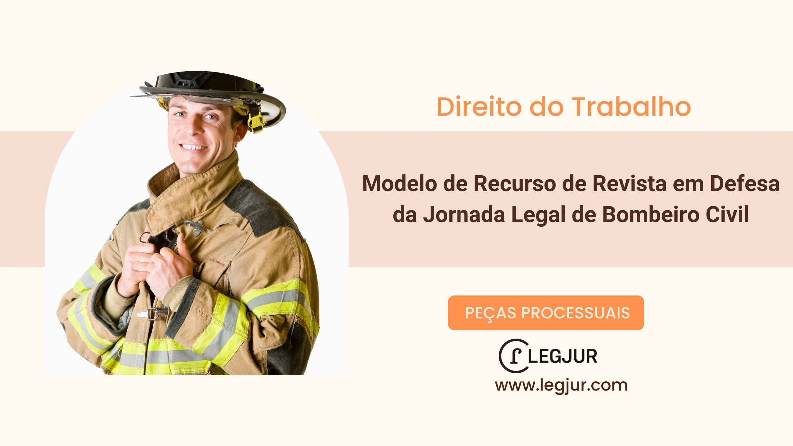 Modelo de Recurso de Revista em Defesa da Jornada Legal de Bombeiro Civil