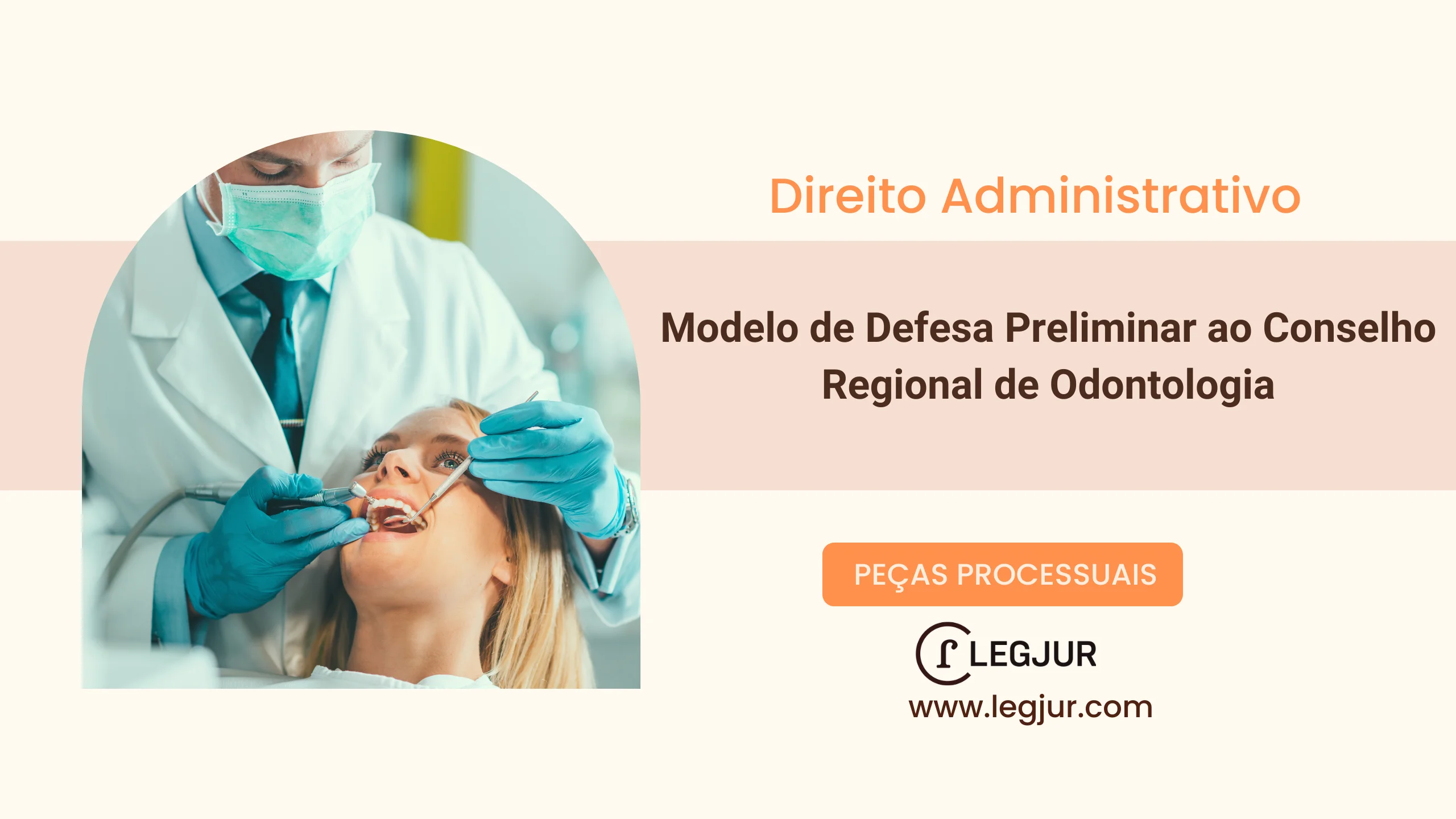 Modelo de Defesa Preliminar ao Conselho Regional de Odontologia
