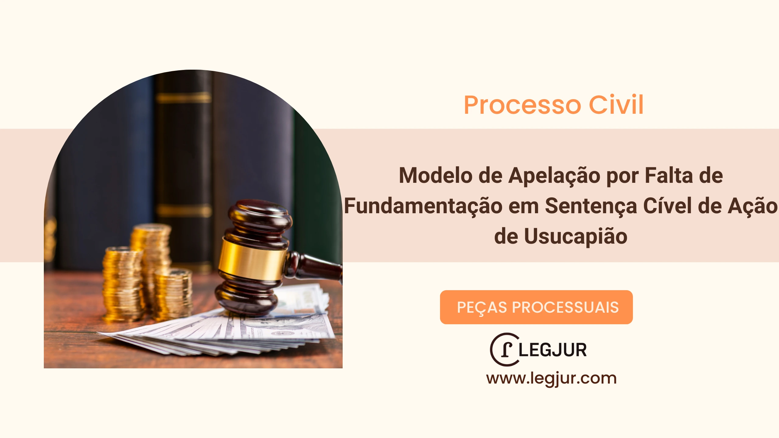 Modelo de Apelação por Falta de Fundamentação em Sentença Cível de Ação de Usucapião