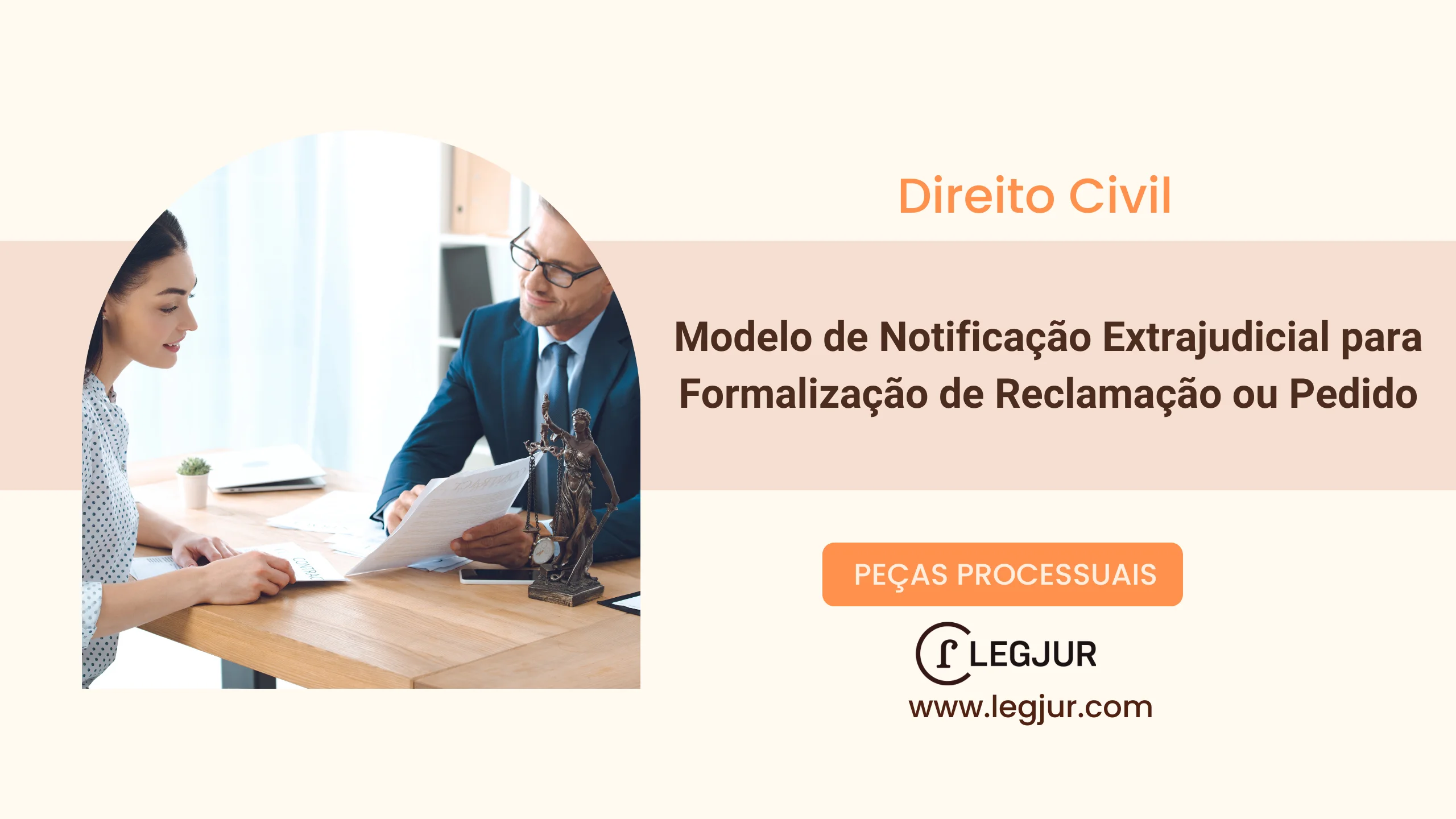 Modelo de Notificação Extrajudicial para Formalização de Reclamação ou Pedido