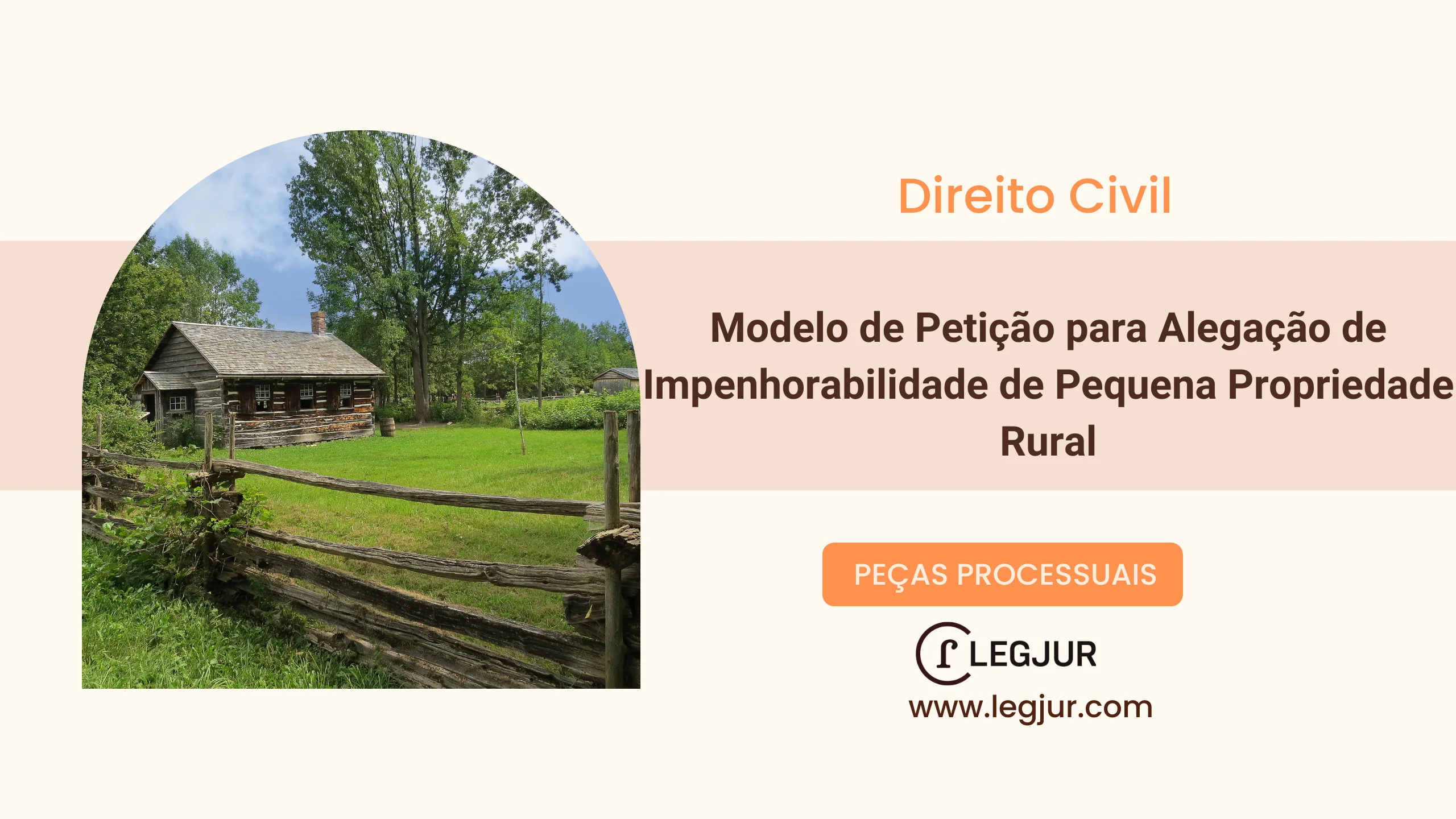 Modelo de Petição para Alegação de Impenhorabilidade de Pequena Propriedade Rural