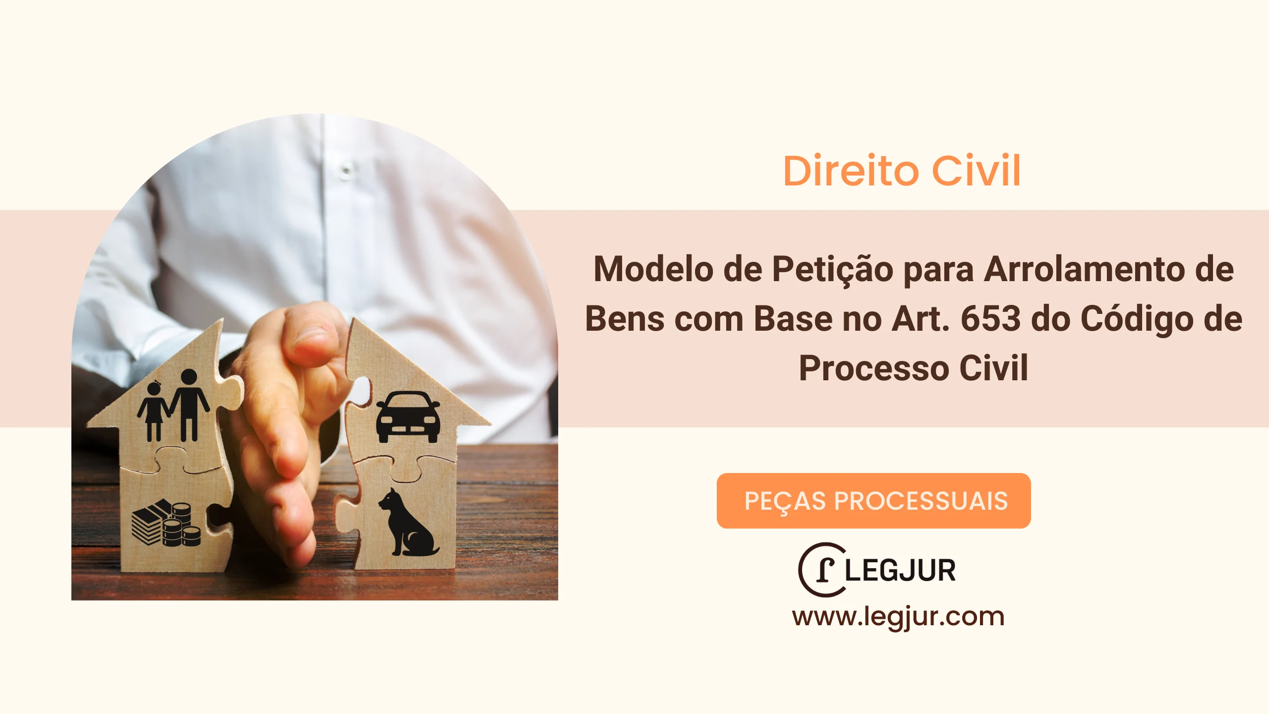 Modelo de Petição para Arrolamento de Bens com Base no Art. 653 do Código de Processo Civil