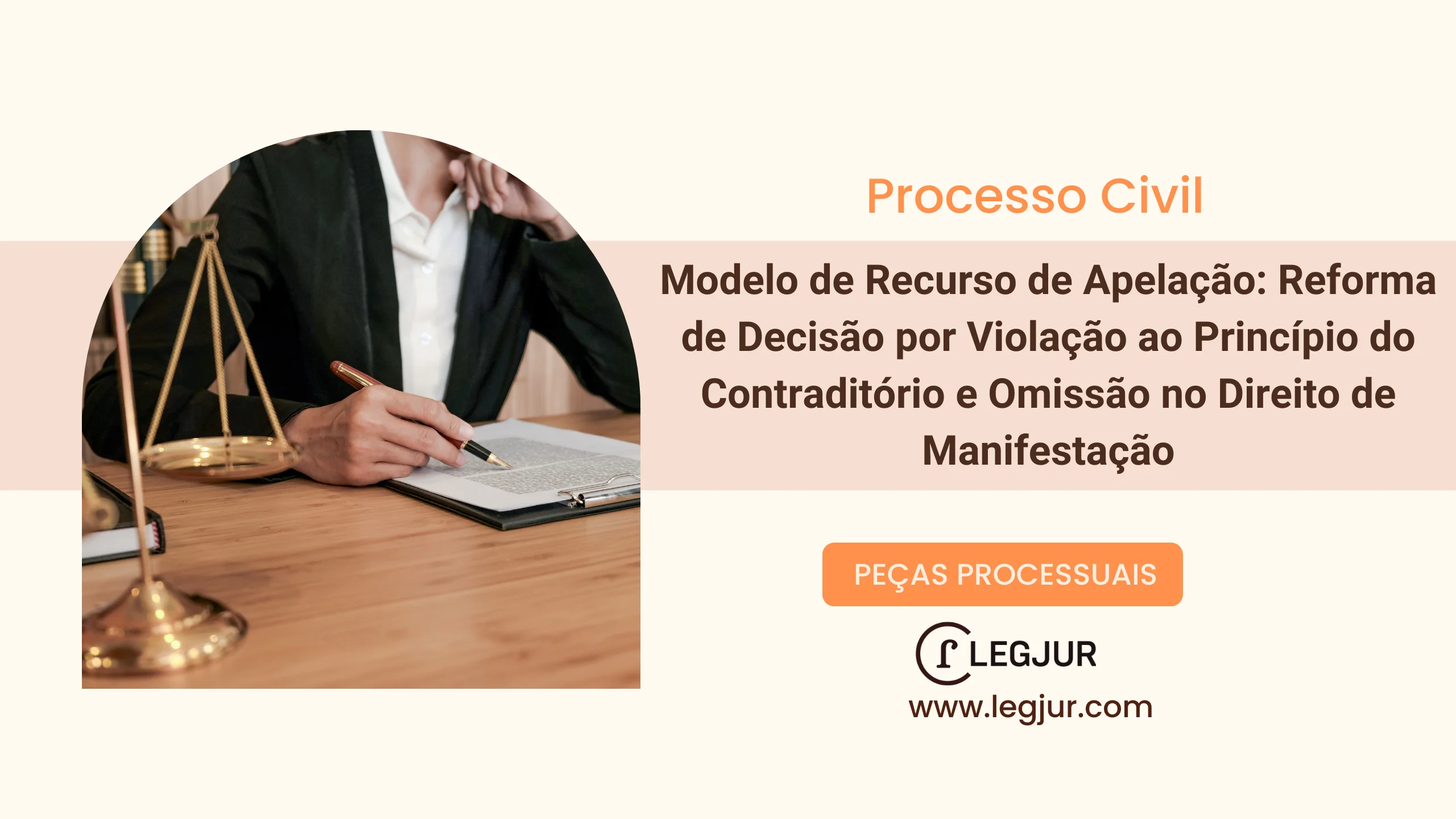 Modelo de Recurso de Apelação: Reforma de Decisão por Violação ao Princípio do Contraditório e Omissão no Direito de Manifestação