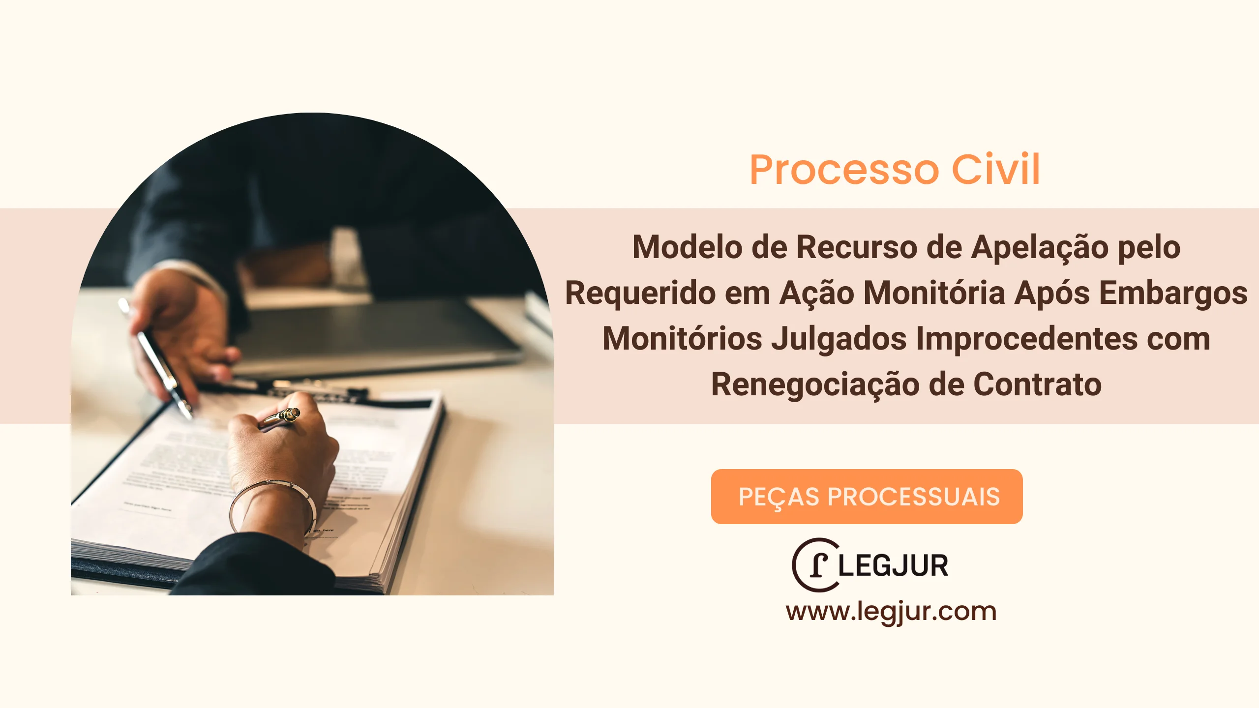 Modelo de Recurso de Apelação pelo Requerido em Ação Monitória Após Embargos Monitórios Julgados Improcedentes com Renegociação de Contrato