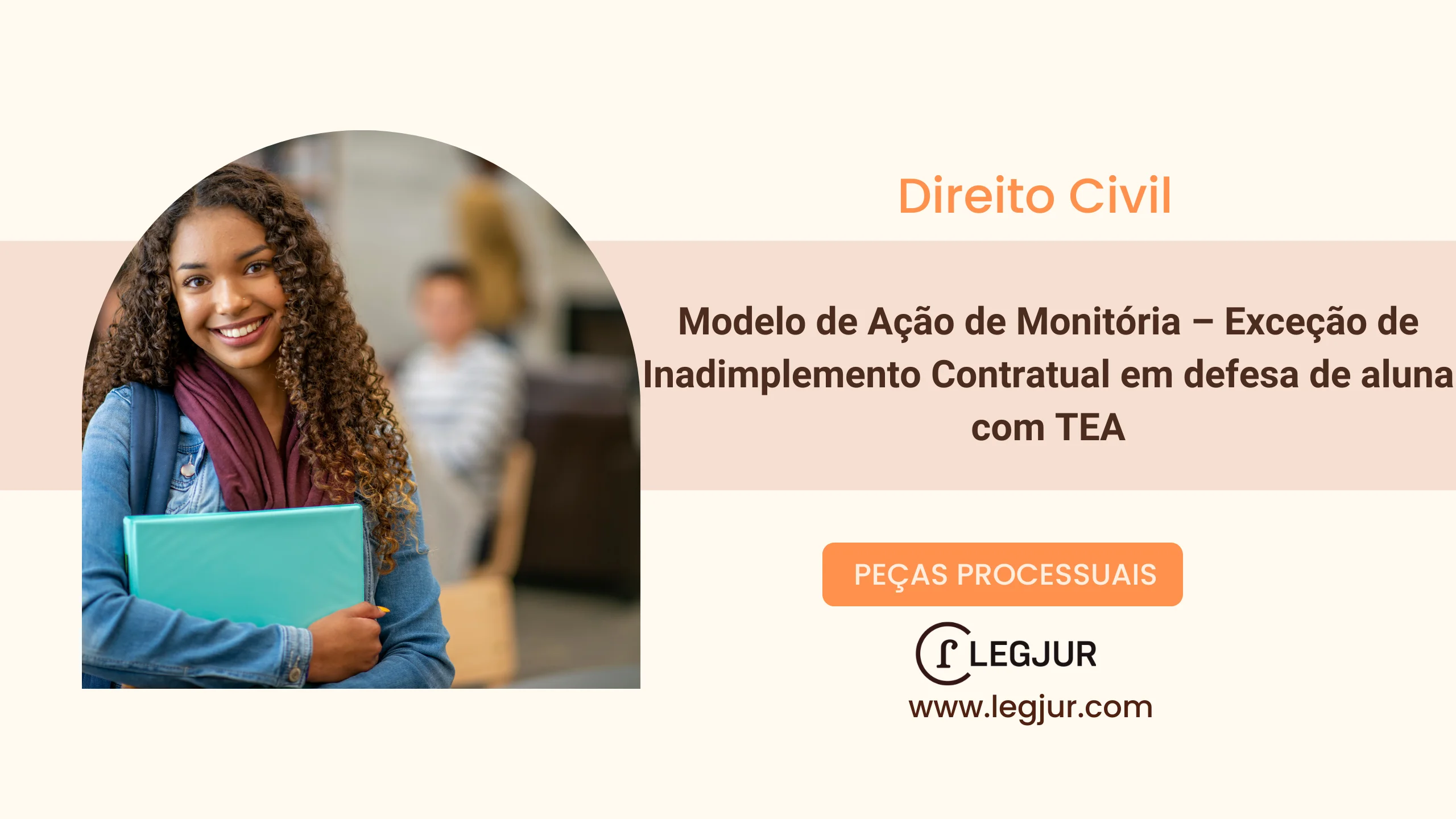 Modelo de Contestação à Ação Monitória: Defesa de Mãe Fiadora e Estudante Autista em Situação de Vulnerabilidade Econômica