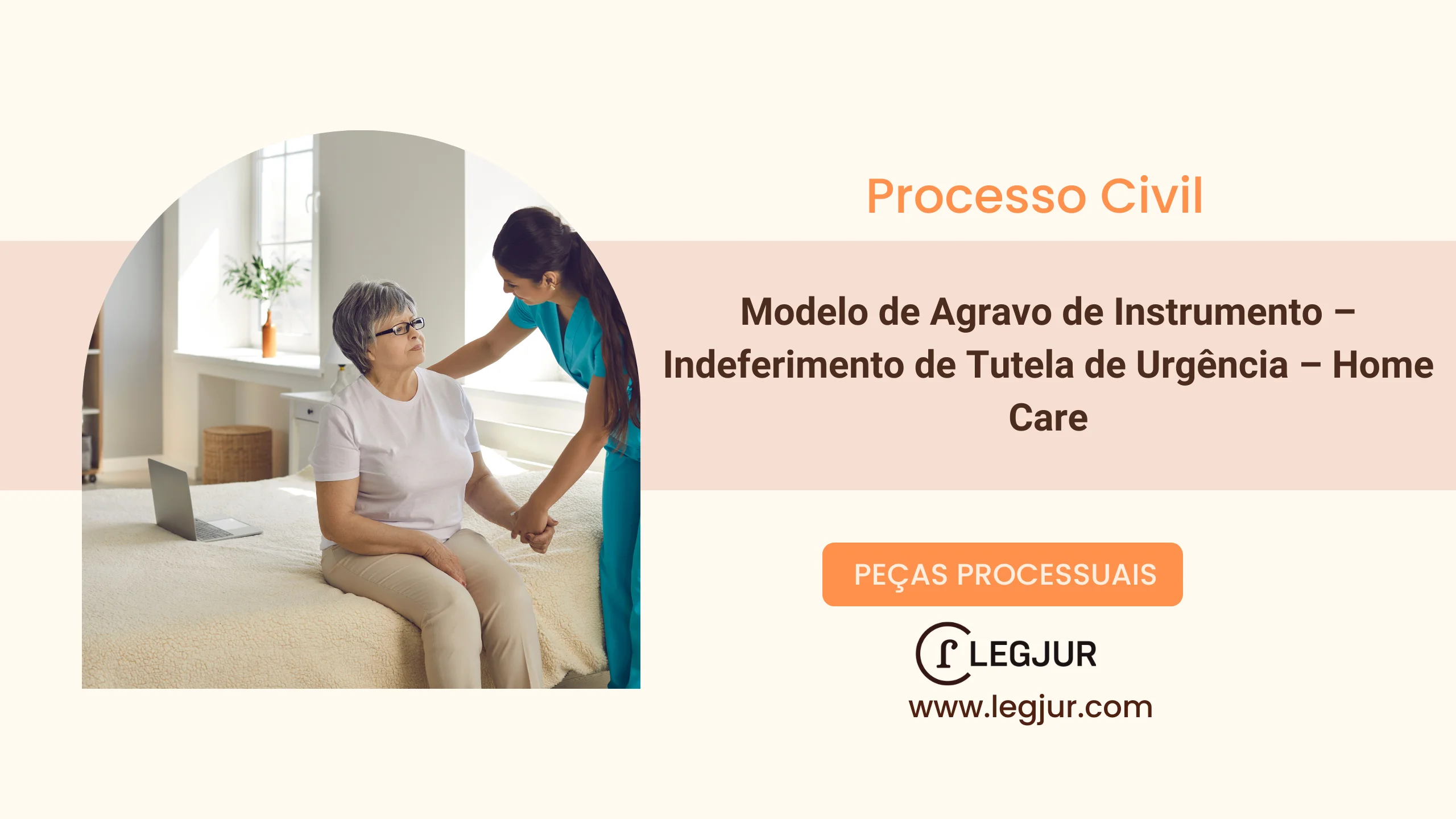 Modelo de Agravo de Instrumento – Indeferimento de Tutela de Urgência – Home Care