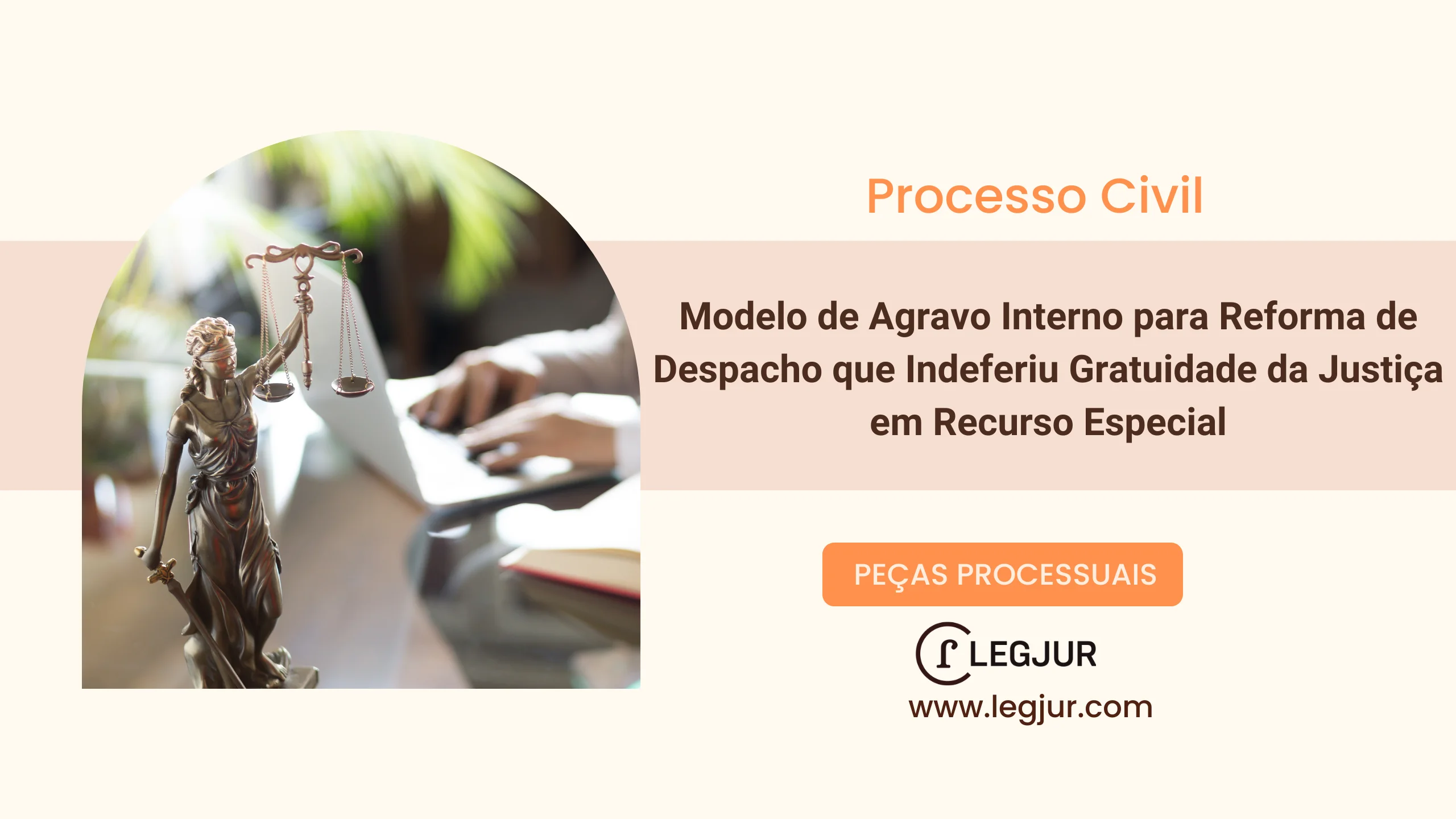 Modelo de Agravo Interno para Reforma de Despacho que Indeferiu Gratuidade da Justiça em Recurso Especial