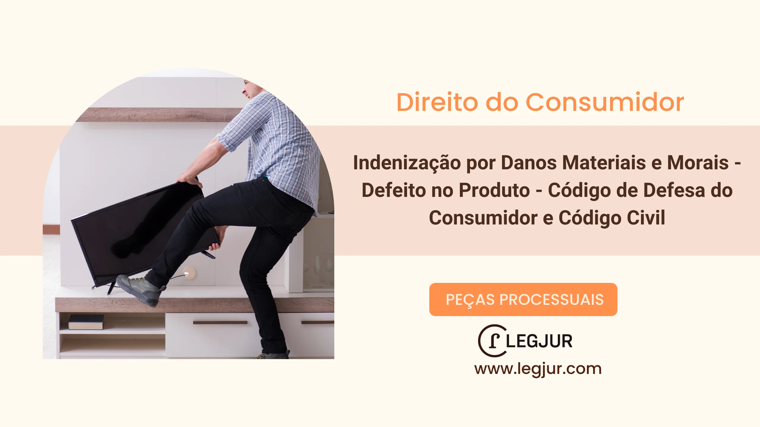 Indenização por Danos Materiais e Morais - TV com Defeito - Lojas PG LTDA e Fabricante XX