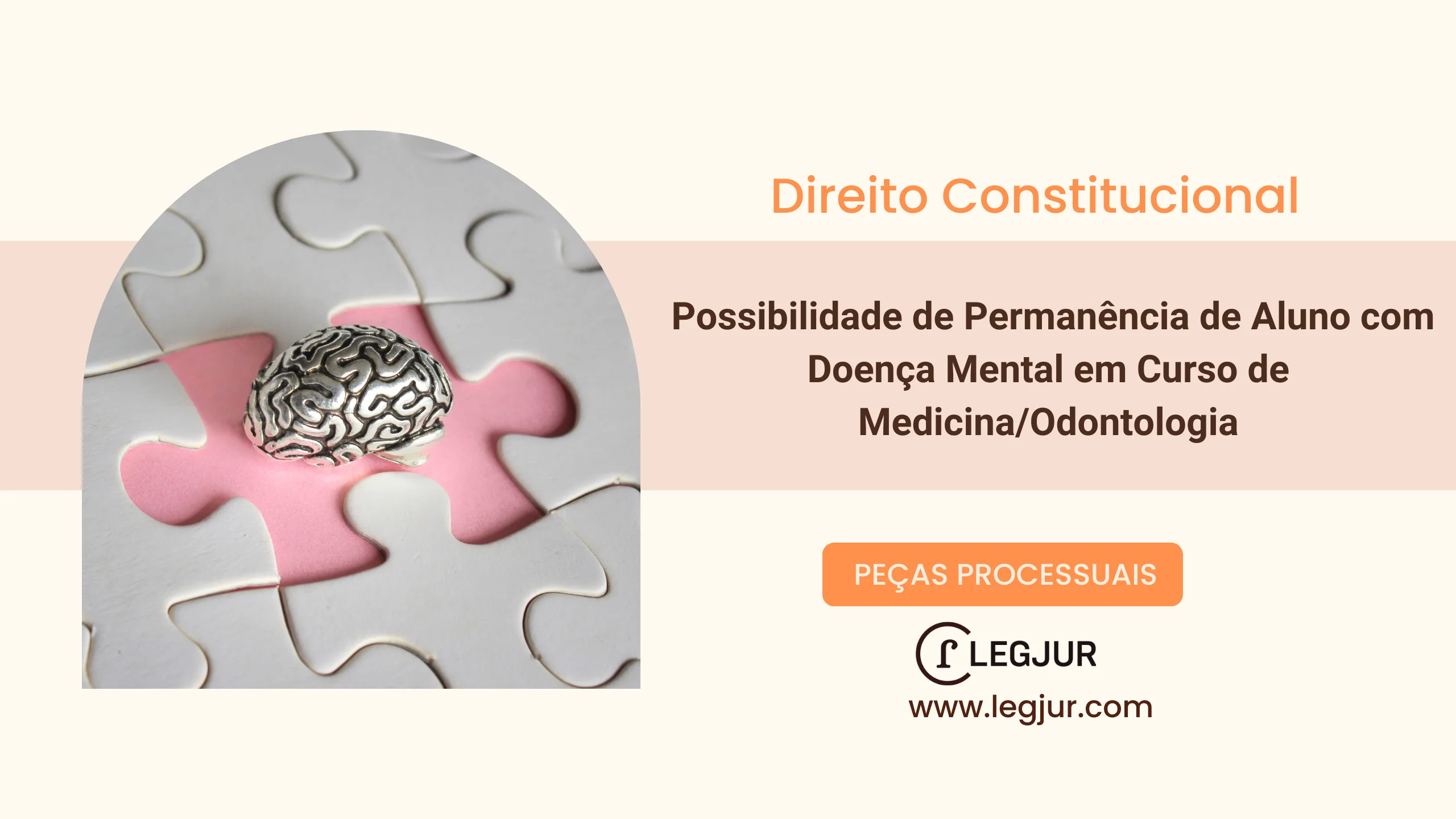  Possibilidade de Permanência de Aluno com Doença Mental em Curso de Medicina/Odontologia